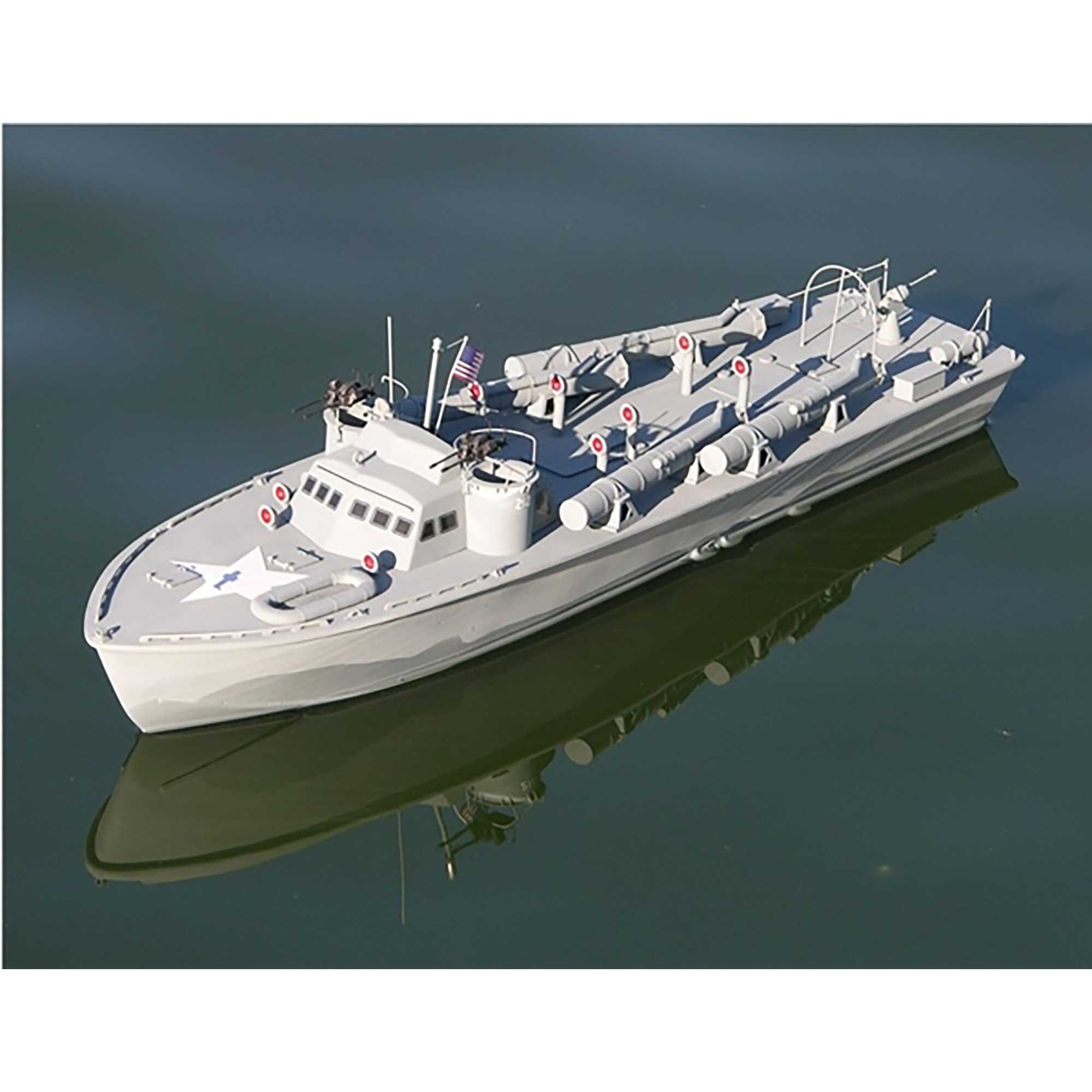 Dumas Products, Inc. 1/30 1978 PT-212 Higgins Patrol Torpedo Boat Kit, 30.5"