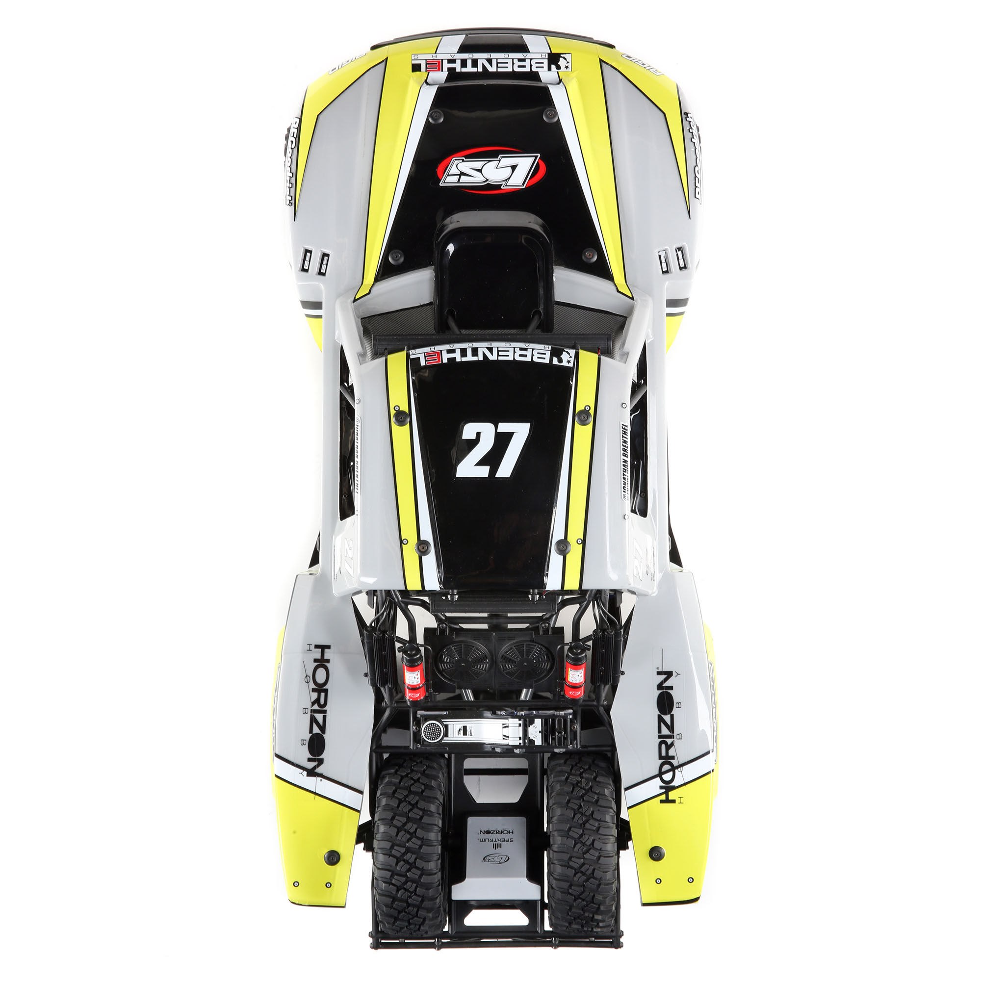 Losi 1/6 Super Baja Rey King Shocks 8S 4X4 RTR Brushless Desert Truck, Blue