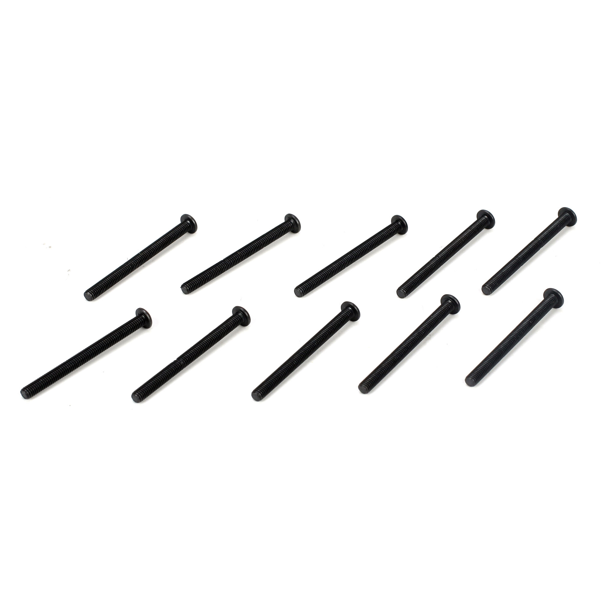 Team Losi Racing Button Head Screws, M3 x 35mm (10)