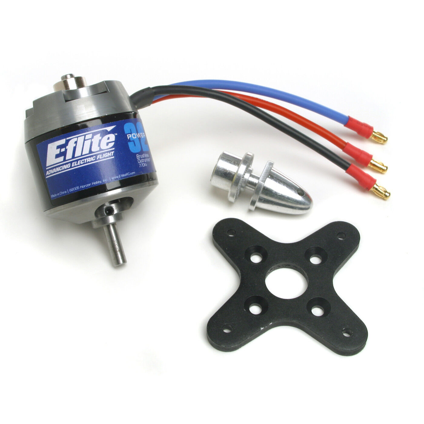 E-flite Power 32 Brushless Outrunner Motor, 770Kv, 3.5mm Bullet