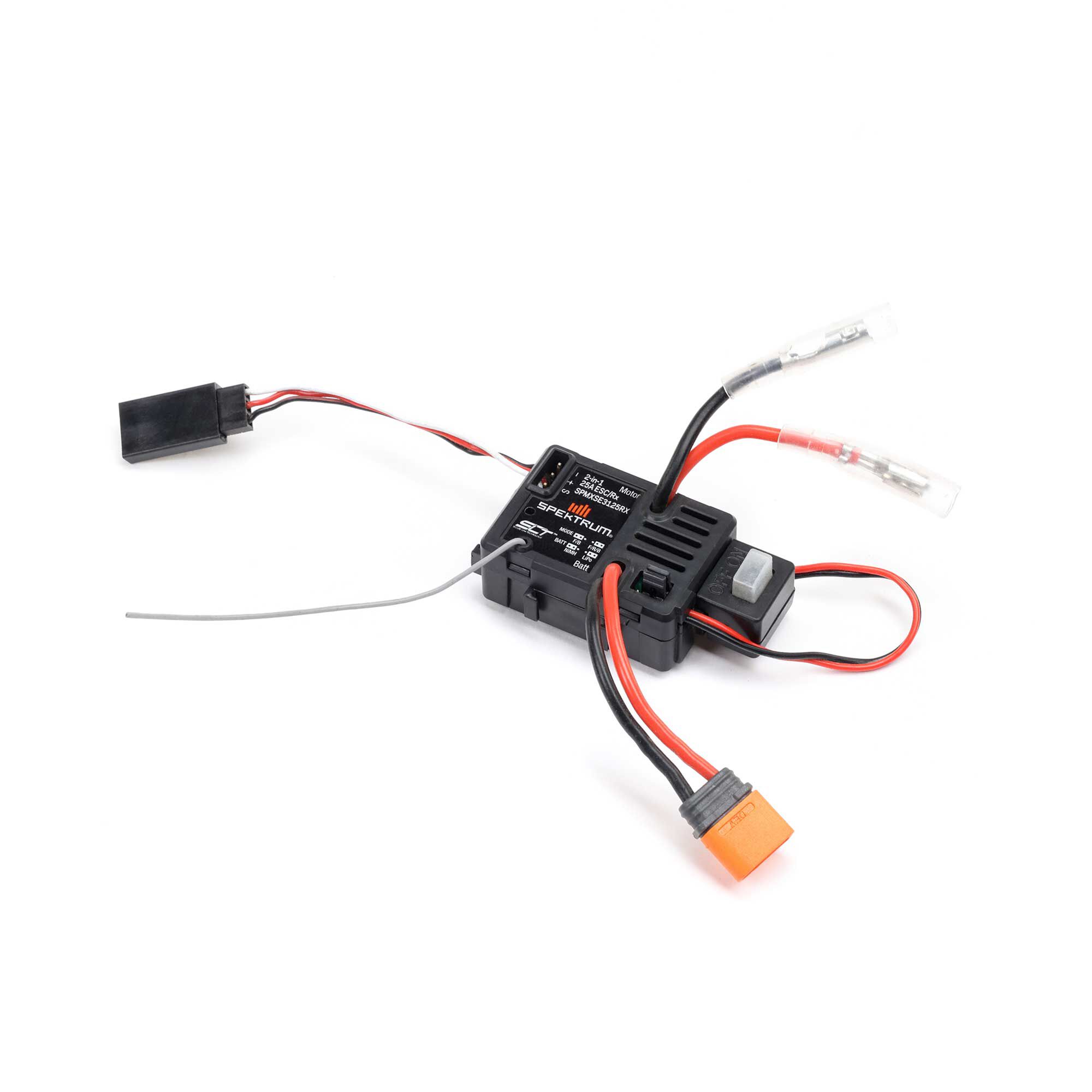Spektrum Accessories SLT Receiver / 25A Brushed ESC: IC2