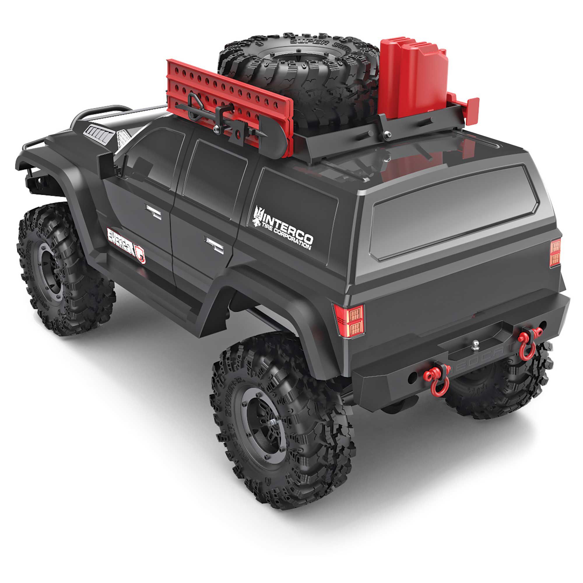 Redcat Racing 1/10 Everest Gen7 Pro 4WD Crawler Brushed RTR, Black