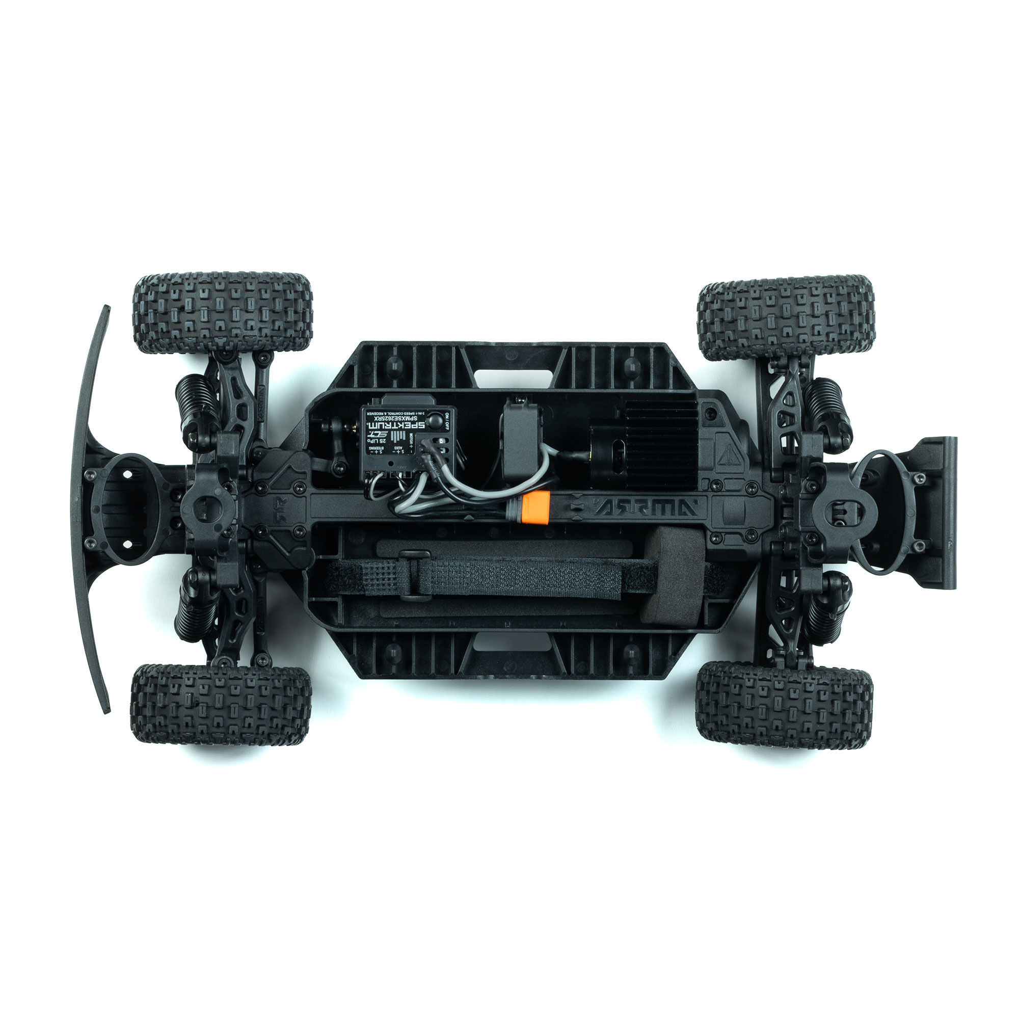 ARRMA 1/16 MOJAVE GROM 4X4 RTR Brushed Desert Truck (Battery & Charger Included), Red/Black