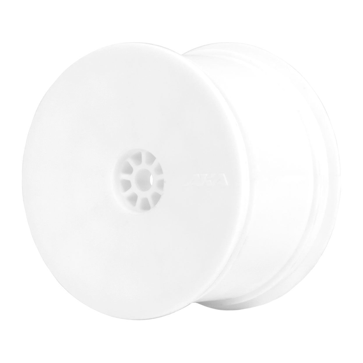 AKA PRODUCTS, INC. 1/10 HEXlite Rear Wheel, White (2): Buggy