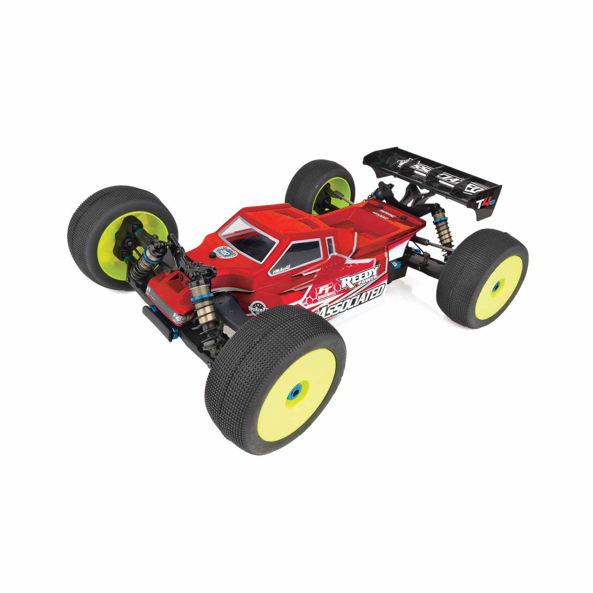 Team Associated 1/8 RC8T4e 4x4 Electric Truggy Team Kit, Gearbox Upgrade