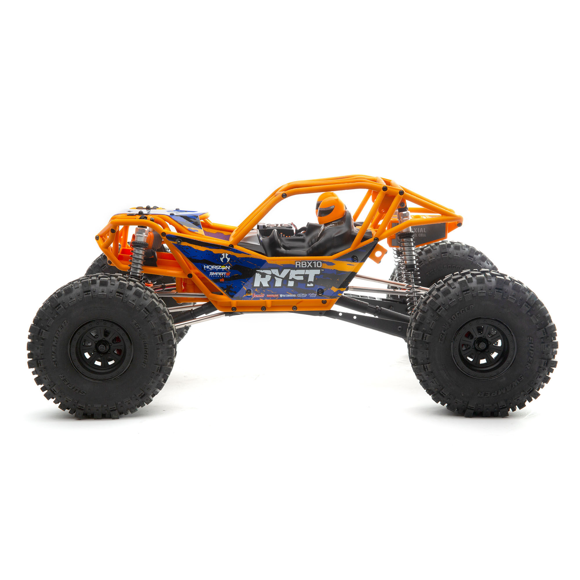 Axial 1/10 RBX10 Ryft 4X4 RTR Brushless Rock Bouncer, Orange