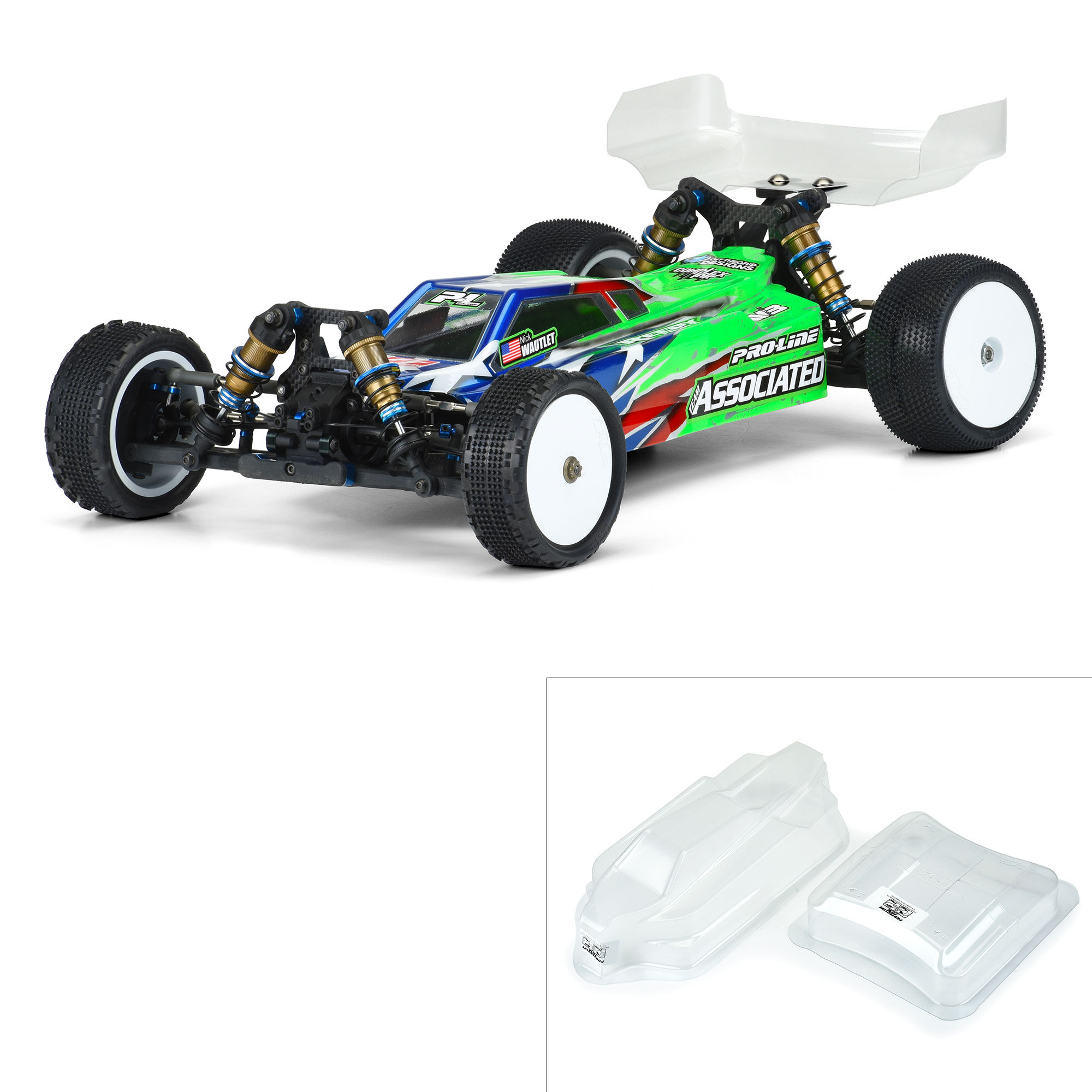 Pro-Line Racing 1/10 Axis Light Weight Clear Body: AE B74