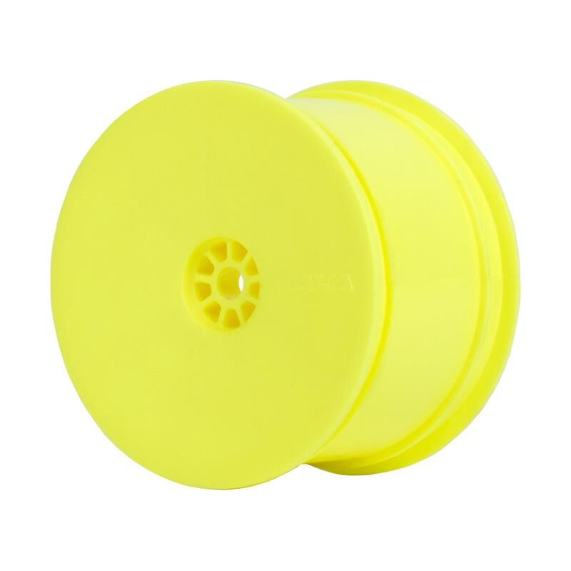 AKA PRODUCTS, INC. 1/10 HEXlite Rear Wheel, Yellow (2): Buggy