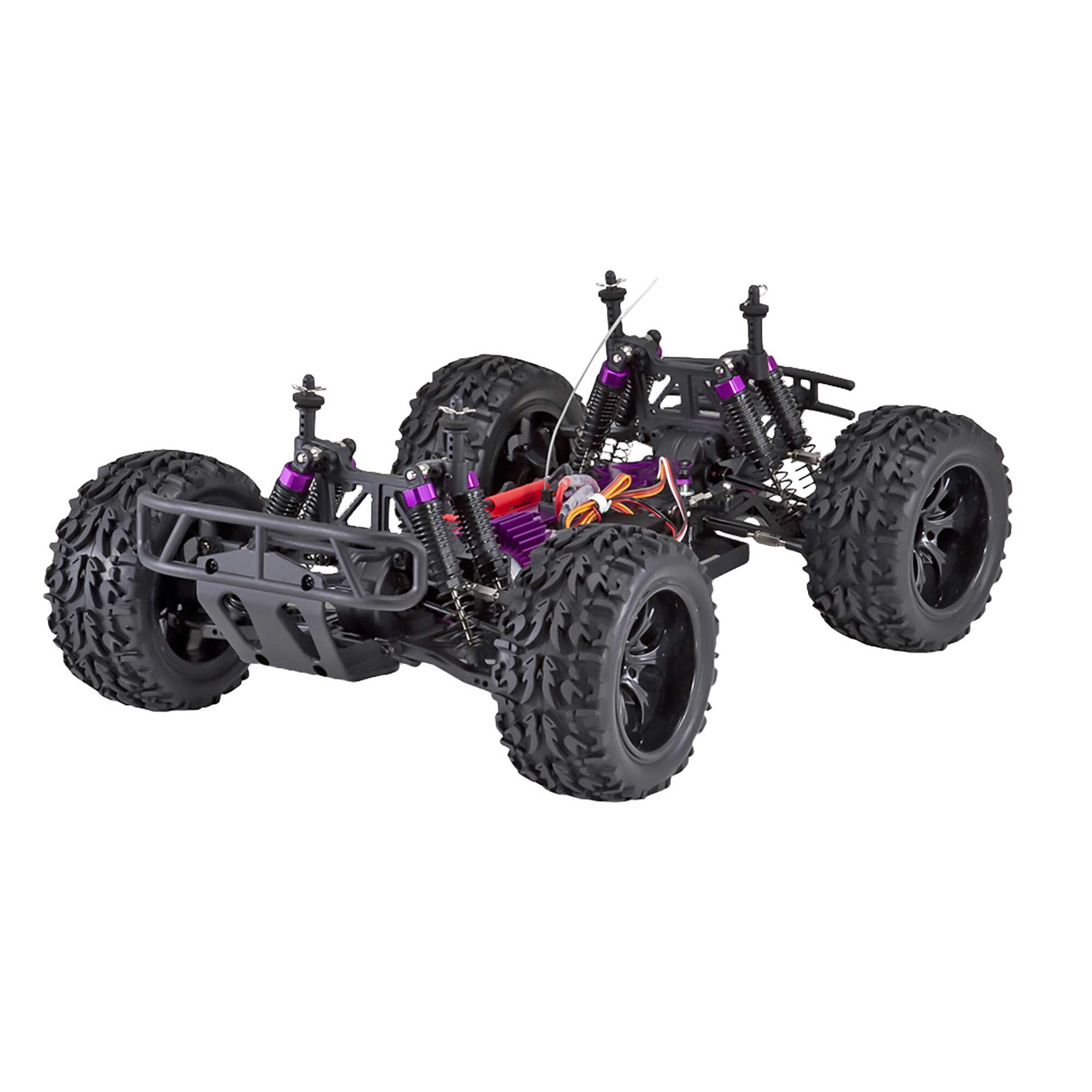 Redcat Racing 1/10 Volcano EPX 4WD Monster Truck Brushed RTR, Red