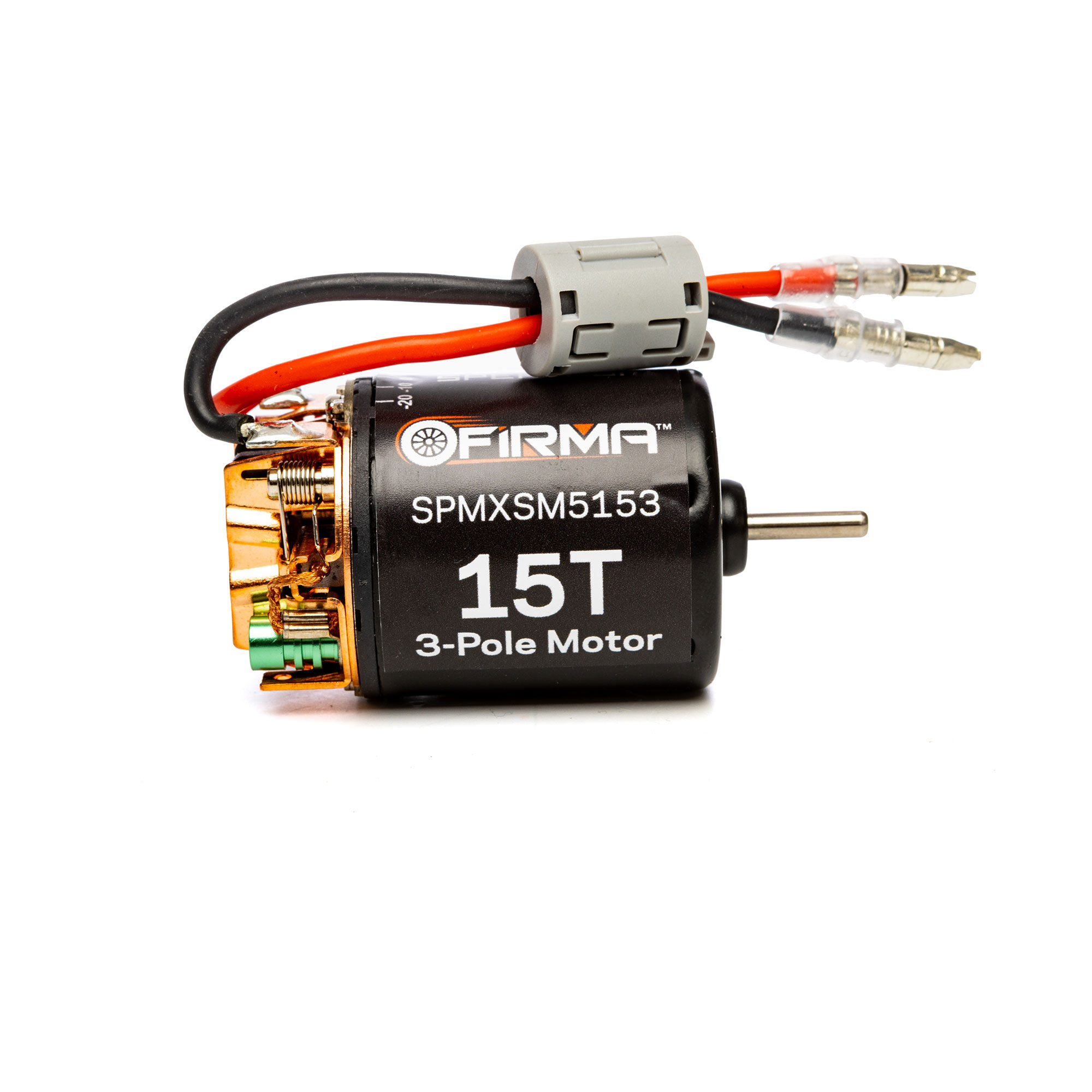 Spektrum Accessories Firma 15T Rebuildable 3-Pole Brushed Motor