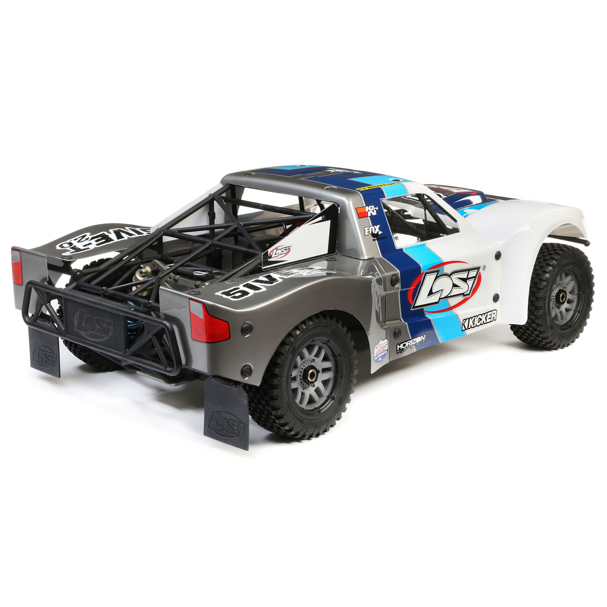 Losi 1/5 5IVE-T 2.0 V2 4X4 BND Gas Short Course Truck, Blue