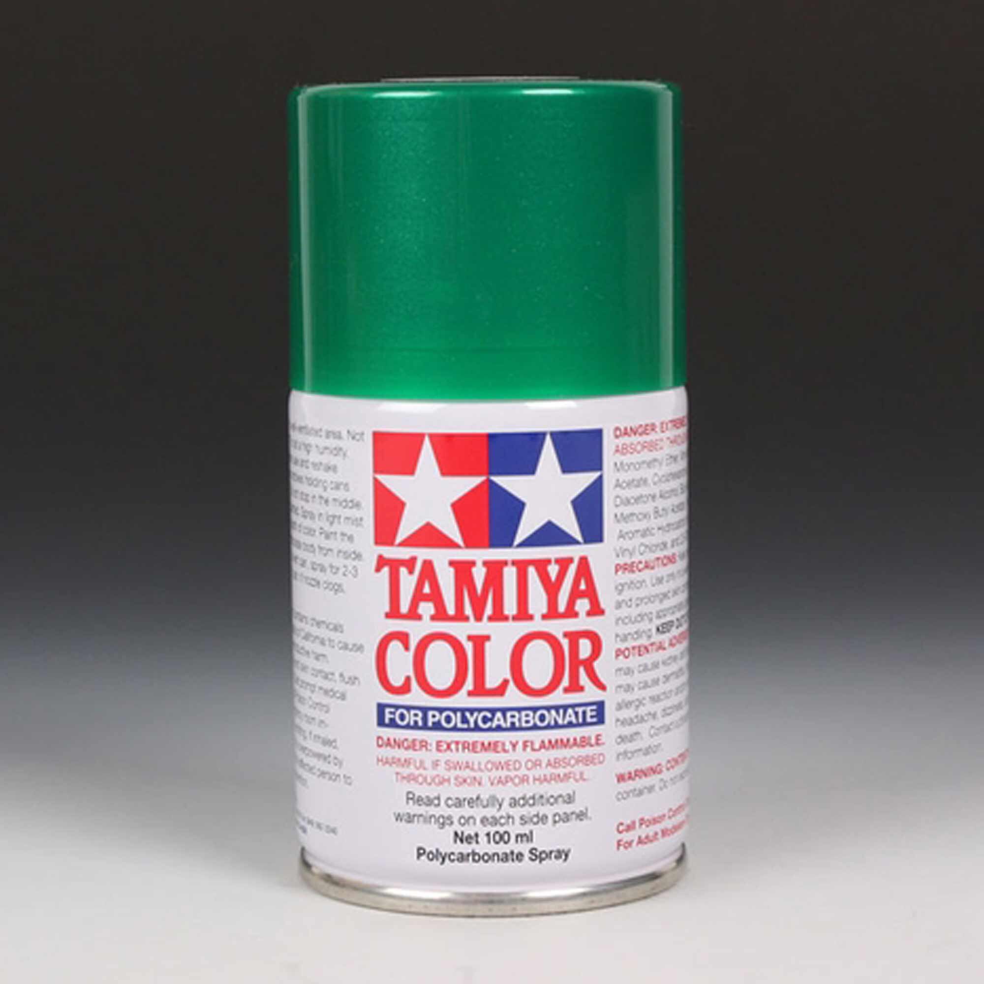Tamiya Polycarbonate PS-17 Metal Green, Spray 100 ml