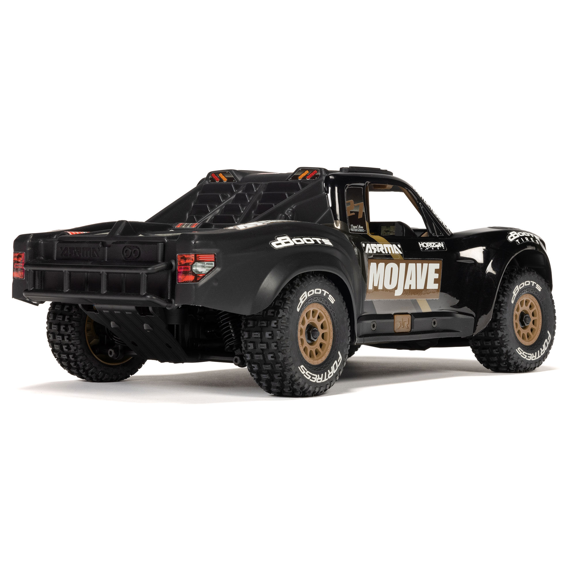ARRMA 1/16 MOJAVE GROM 223S DSC 4X4 RTR Brushless Desert Truck, Black