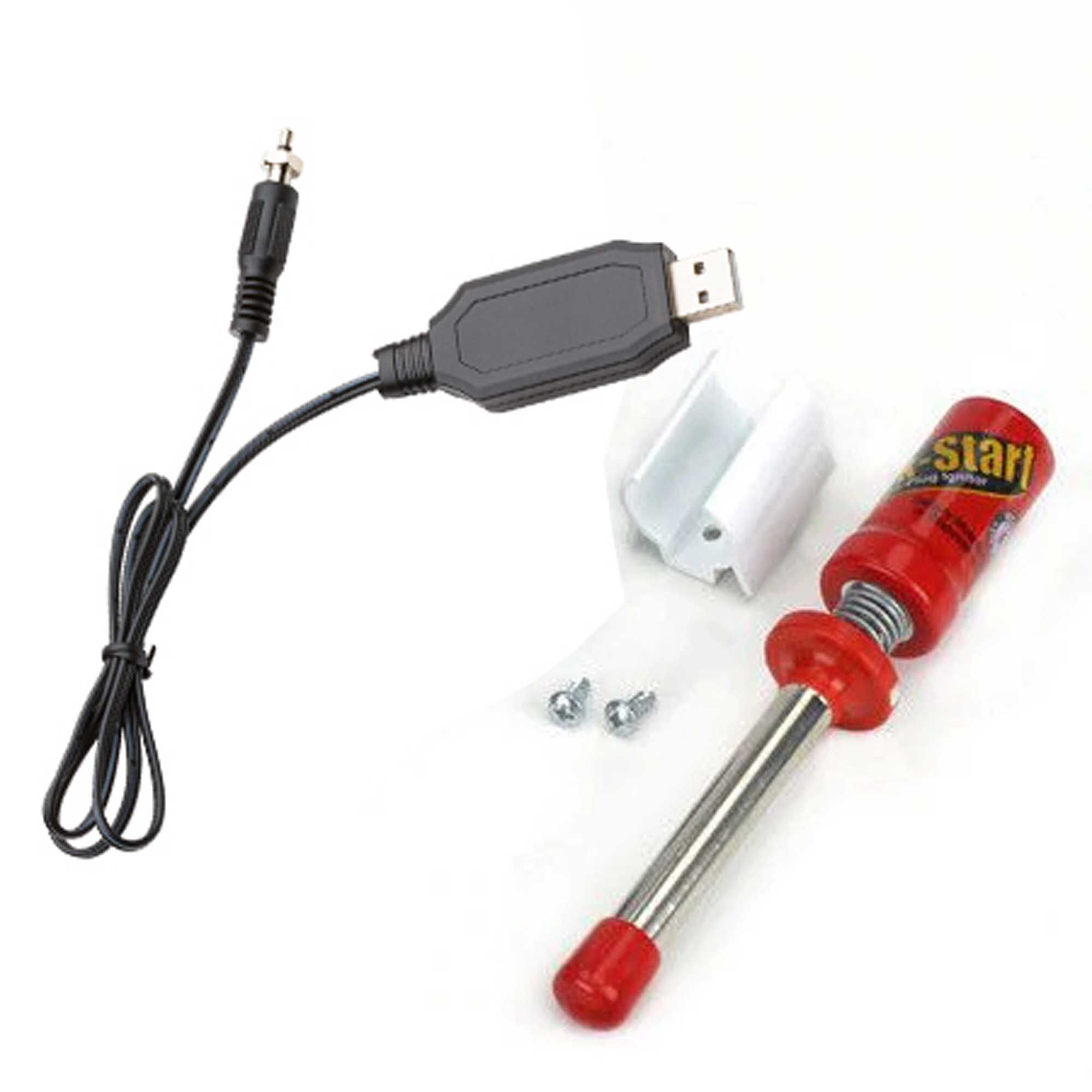 Dubro Products Kwik Start XL Glow Driver with USB Charger