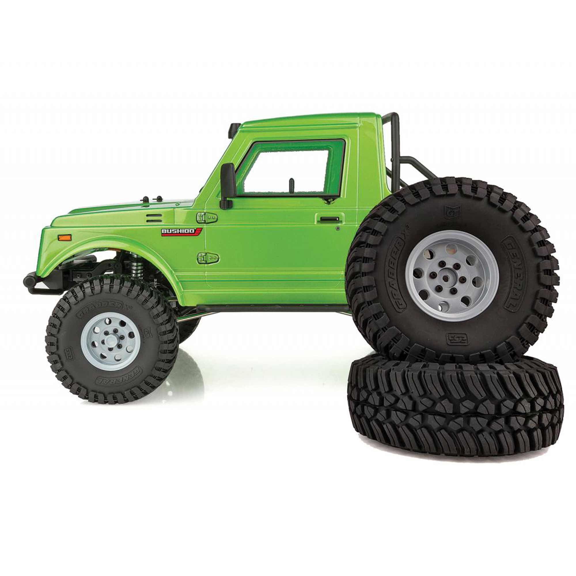 Team Associated Enduro Bushido Trail Truck RTR, Green, LiPo Combo