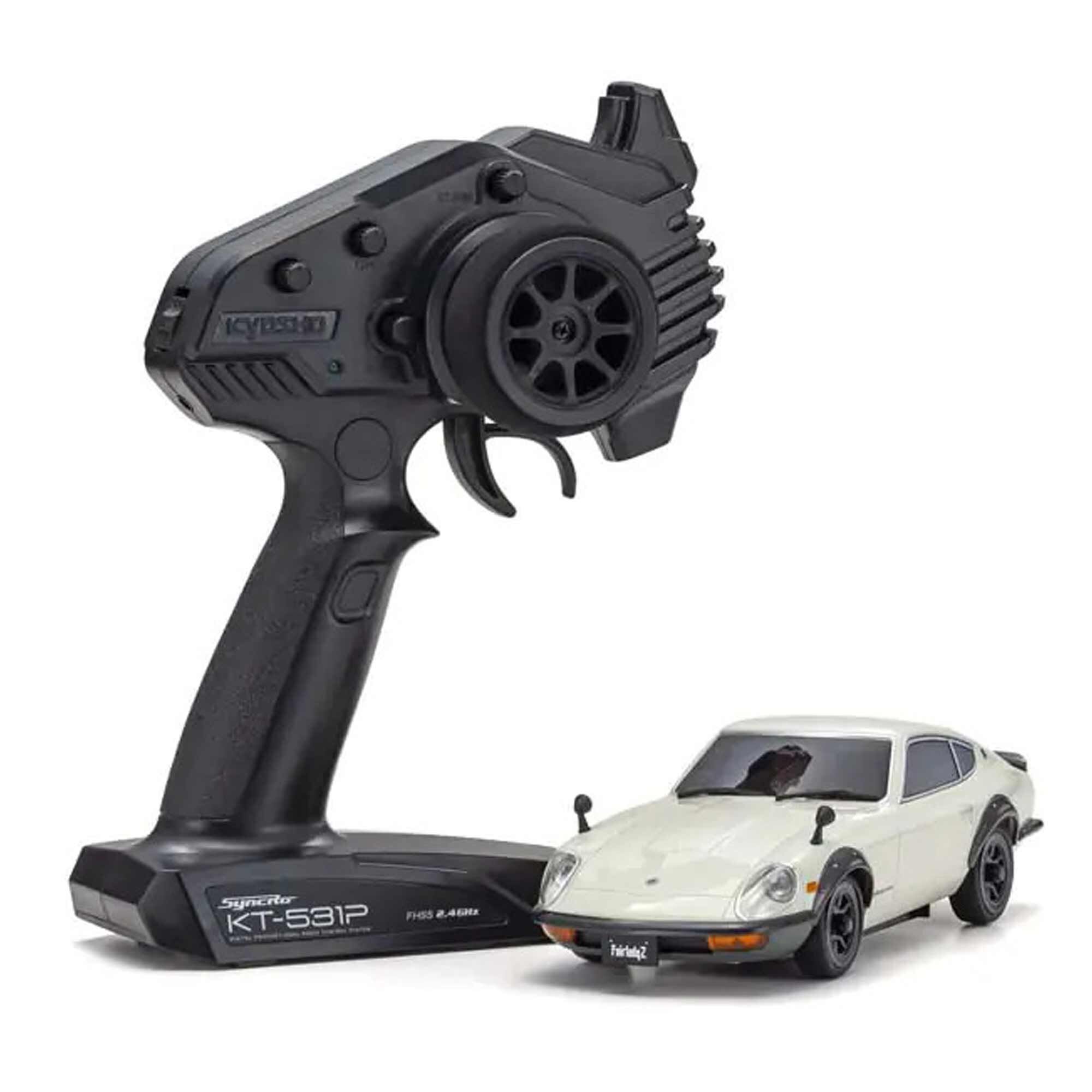 Kyosho 1/28 Fairlady 240ZG Mini-Z AWD RTR, White