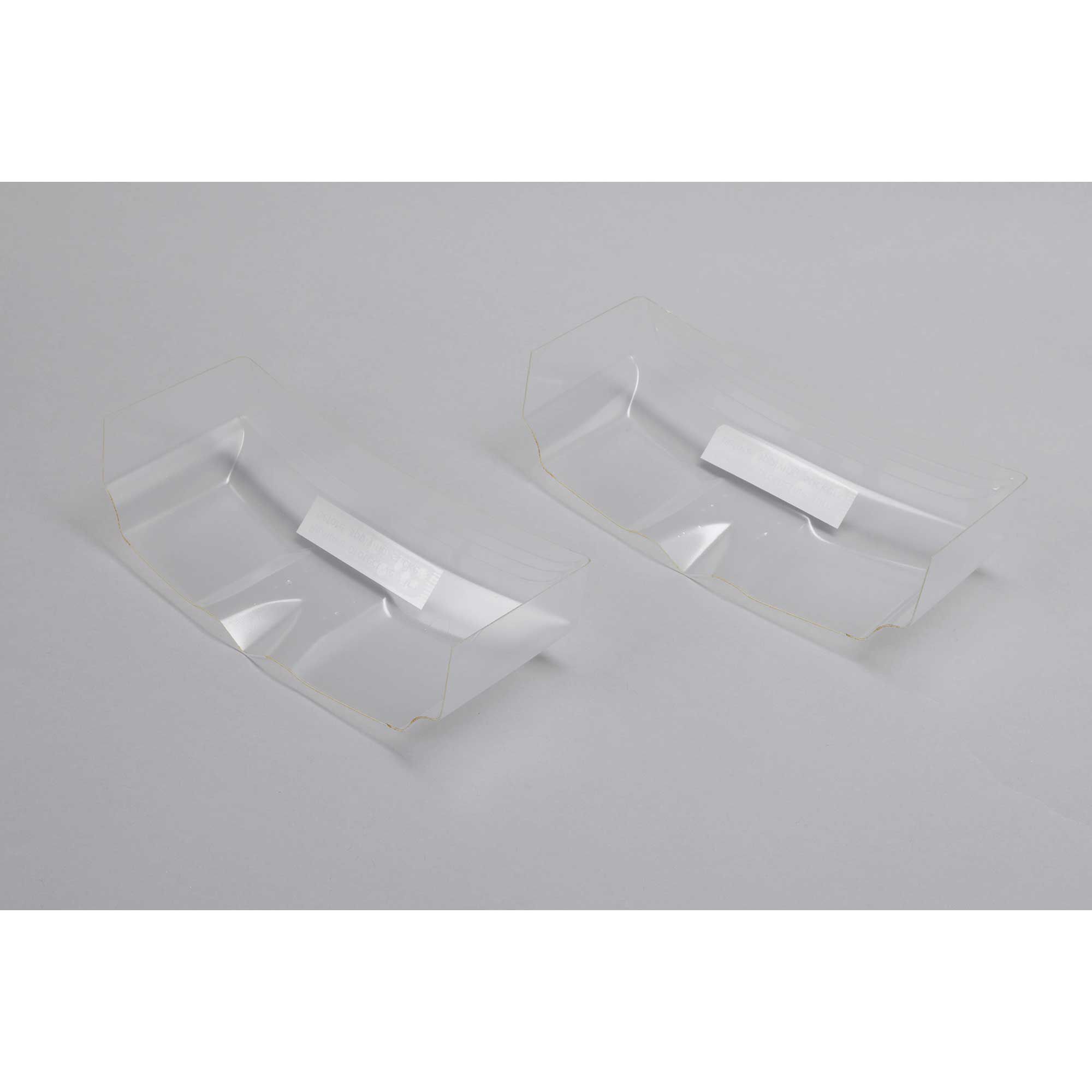 Team Losi Racing 6.5" Lightweight Rear Wing, Clear, Precut (2)