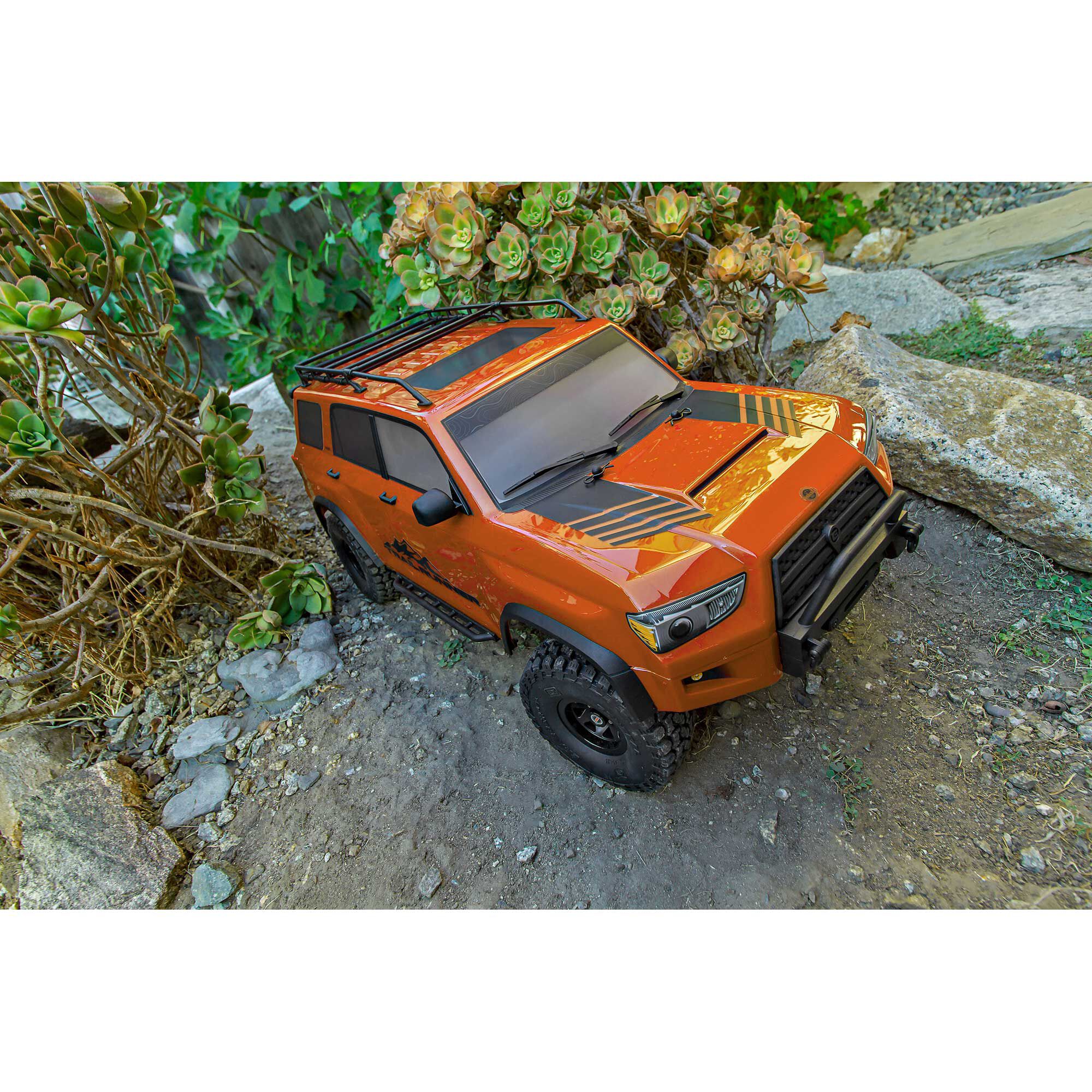 Team Associated 1/10 Enduro Trail Truck, Trailrunner 4X4 RTR, Fire