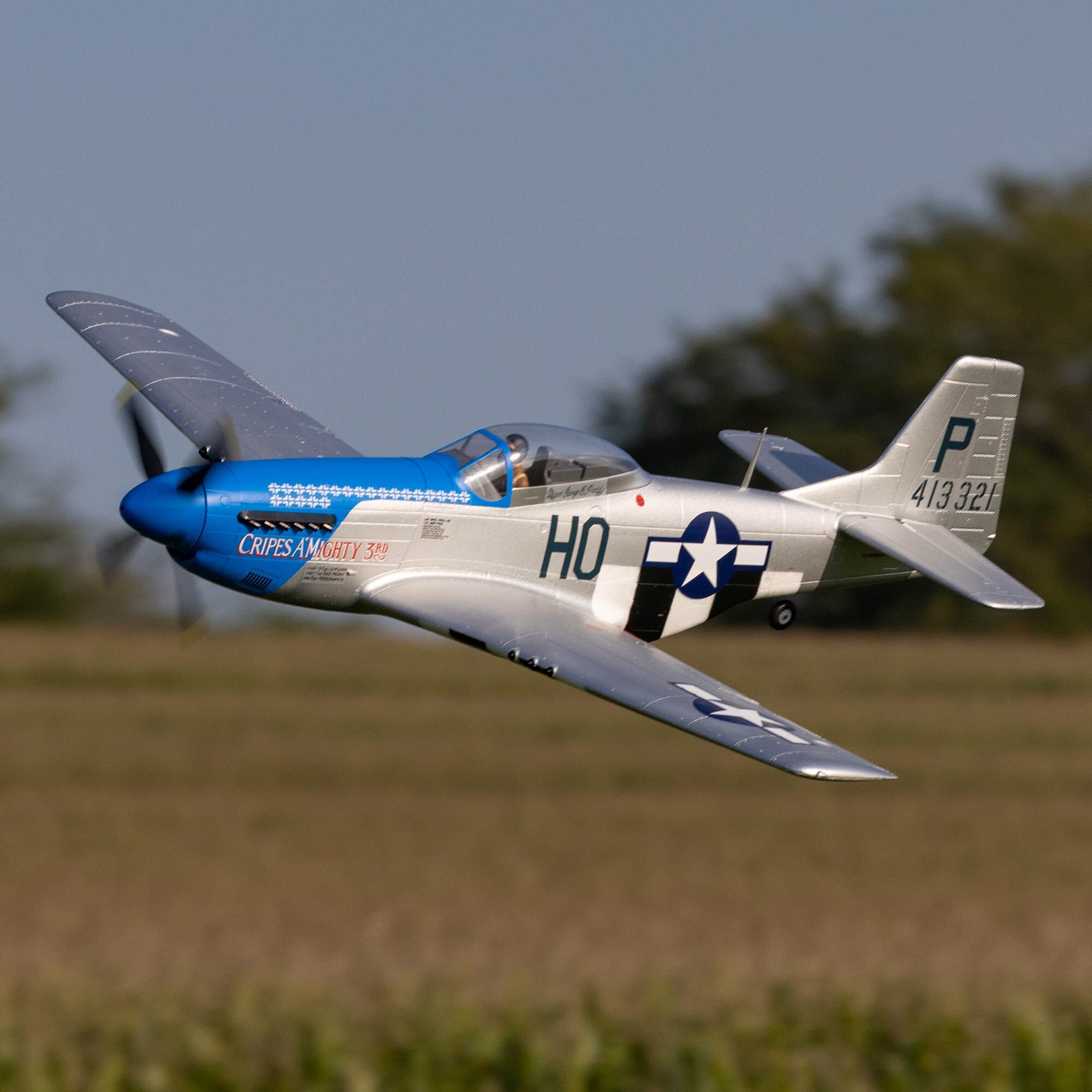 E-flite P-51D Mustang 1.2m PNP “Cripes A’Mighty 3rd”
