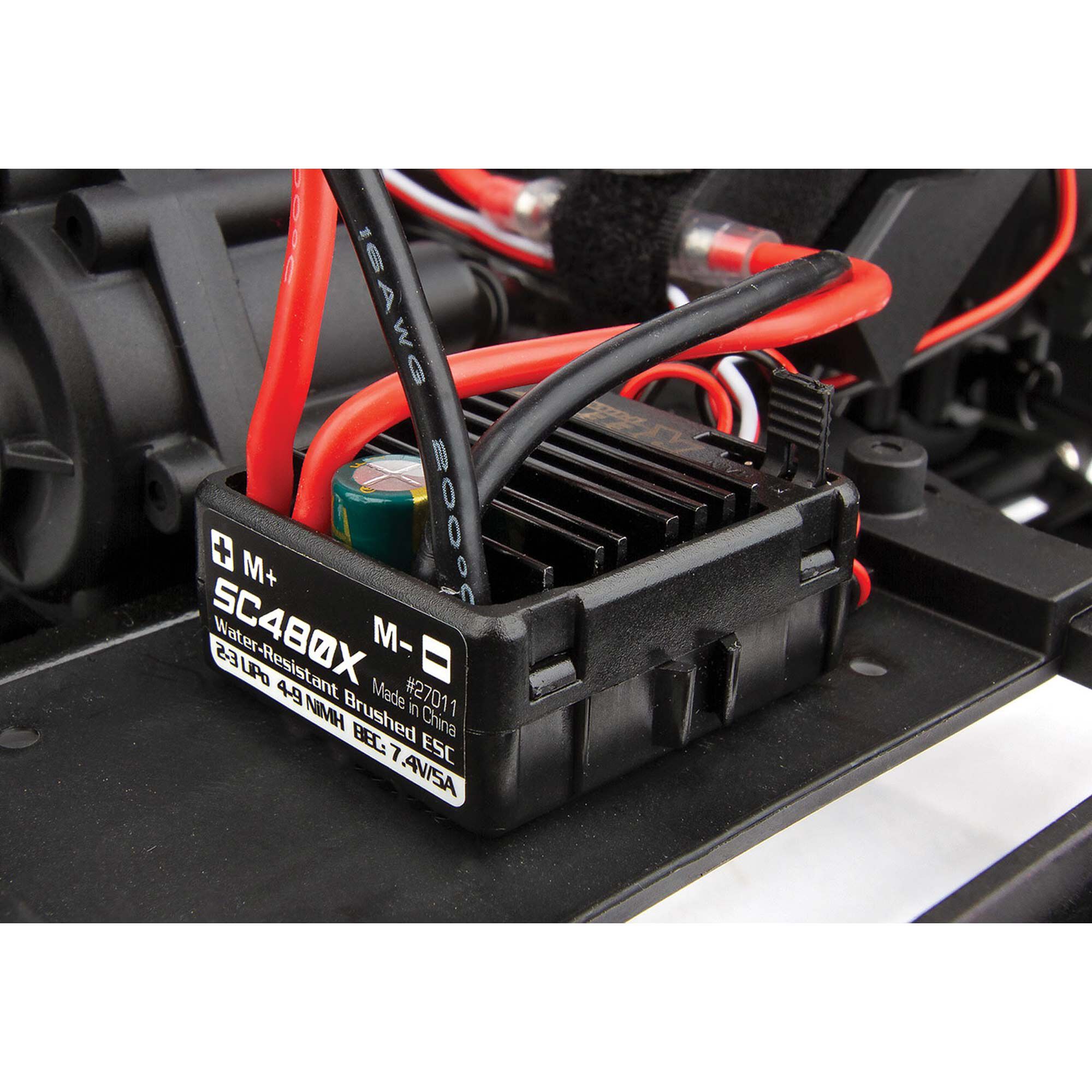 Team Associated 1/10 Enduro Trail Truck, Knightrunner 4WD RTR, LiPo Combo, Gray