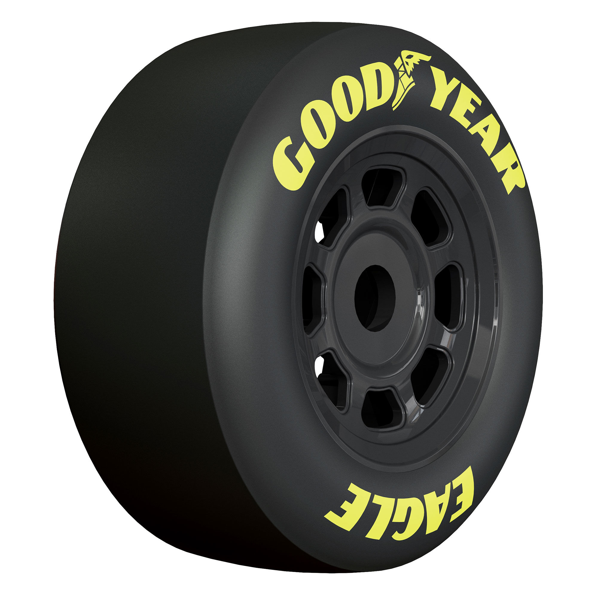 Pro-Line Racing 1/7 Goodyear NASCAR Truck F/R Belted MTD 17mm Black: Infraction 6S