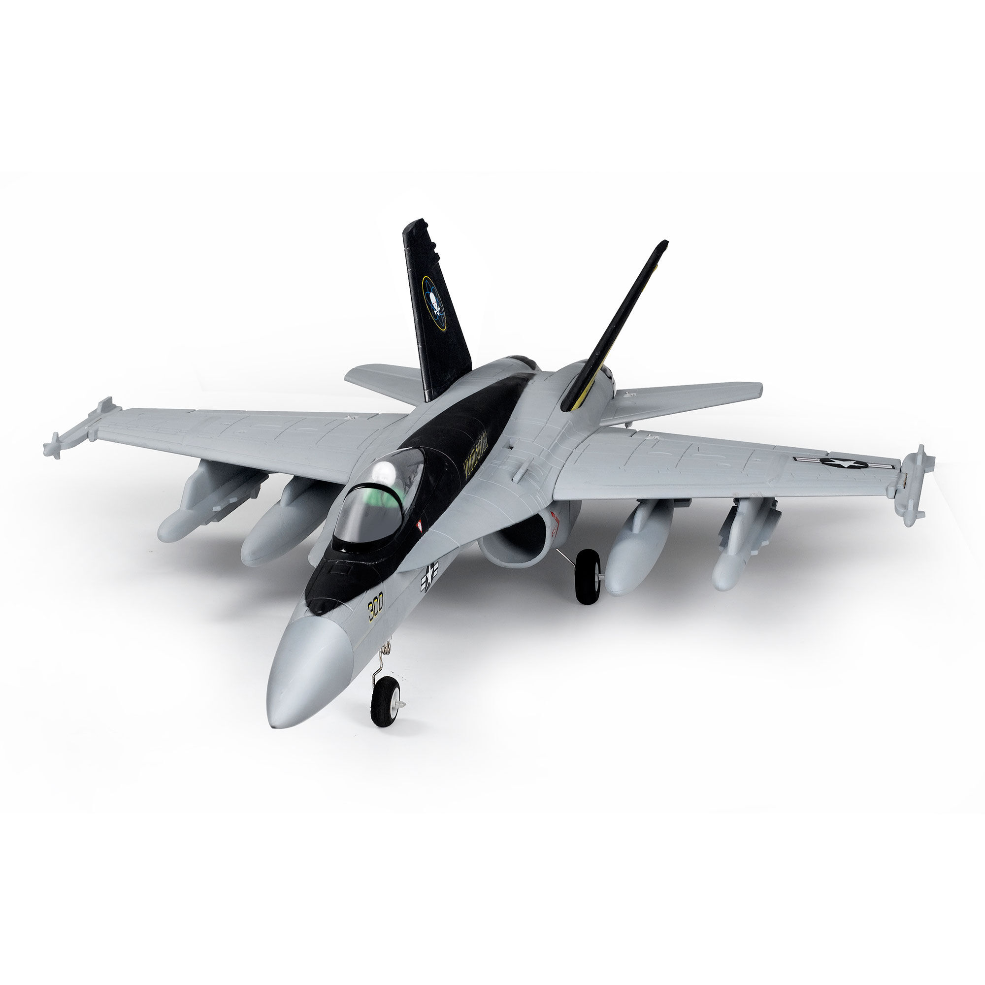 FMS F-18 V2 Gray 64mm EDF Jet PNP
