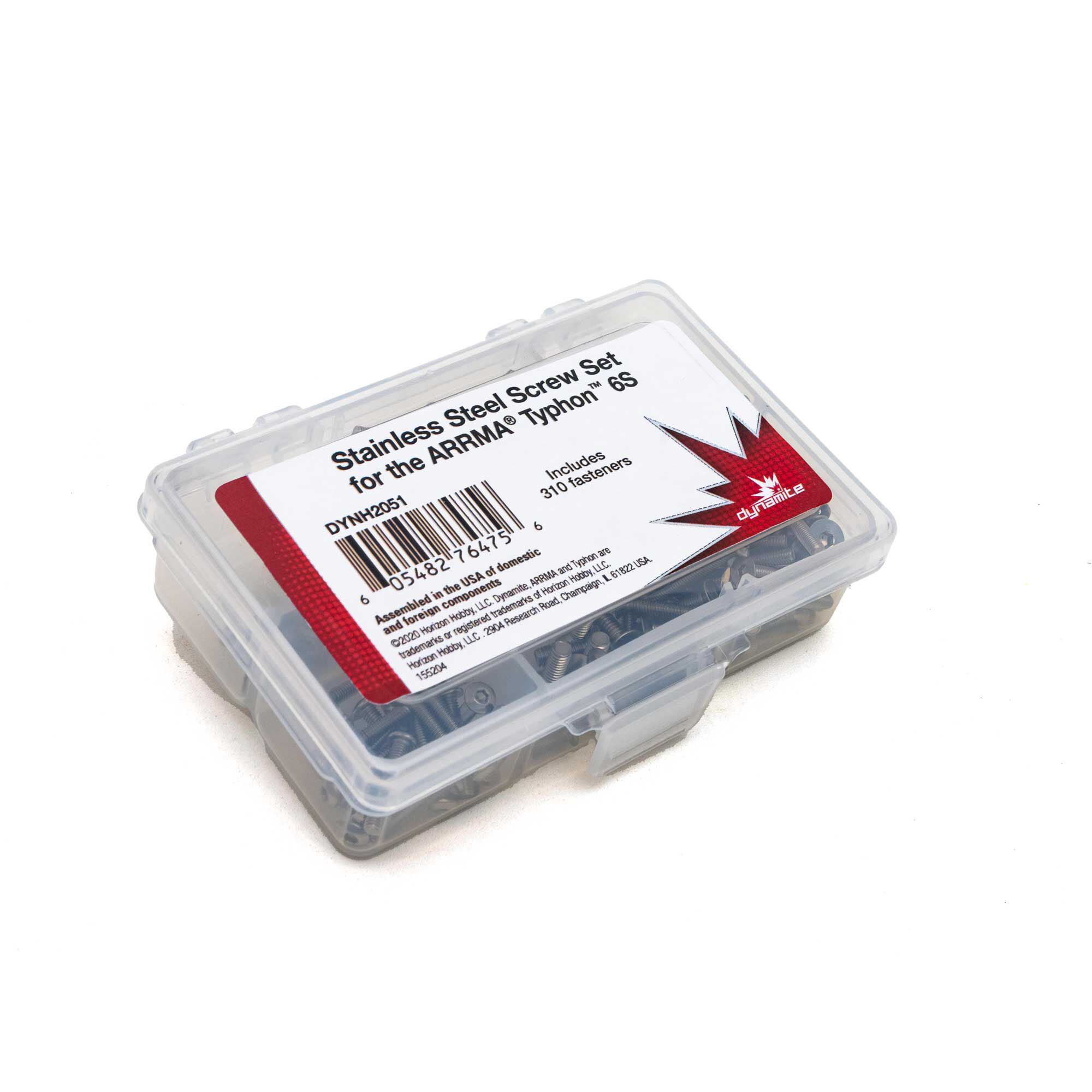 Dynamite Stainless Steel Screw Set: ARRMA TYPHON 6S