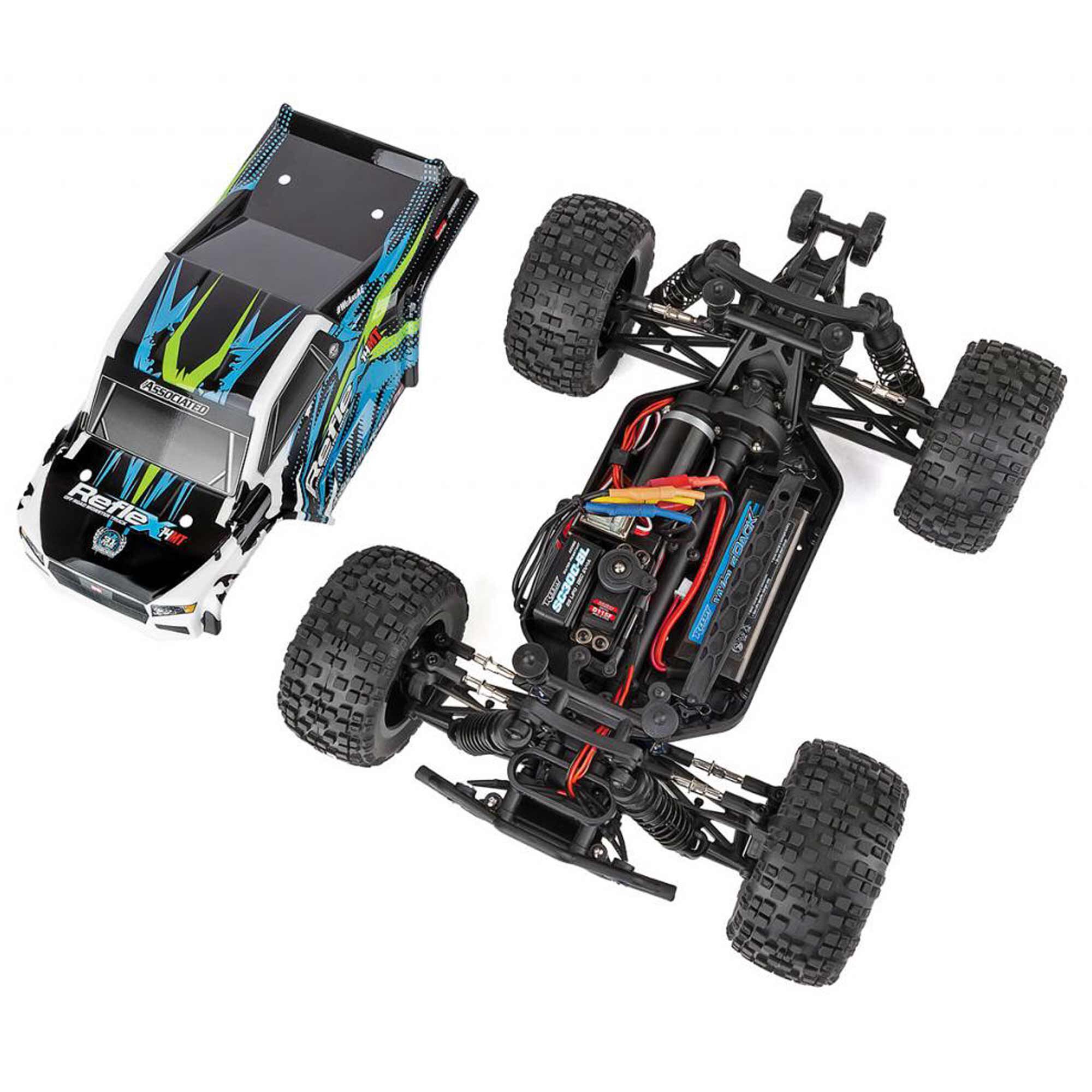 Team Associated 1/14 Reflex 14MT Monster Truck RTR, LiPo Combo