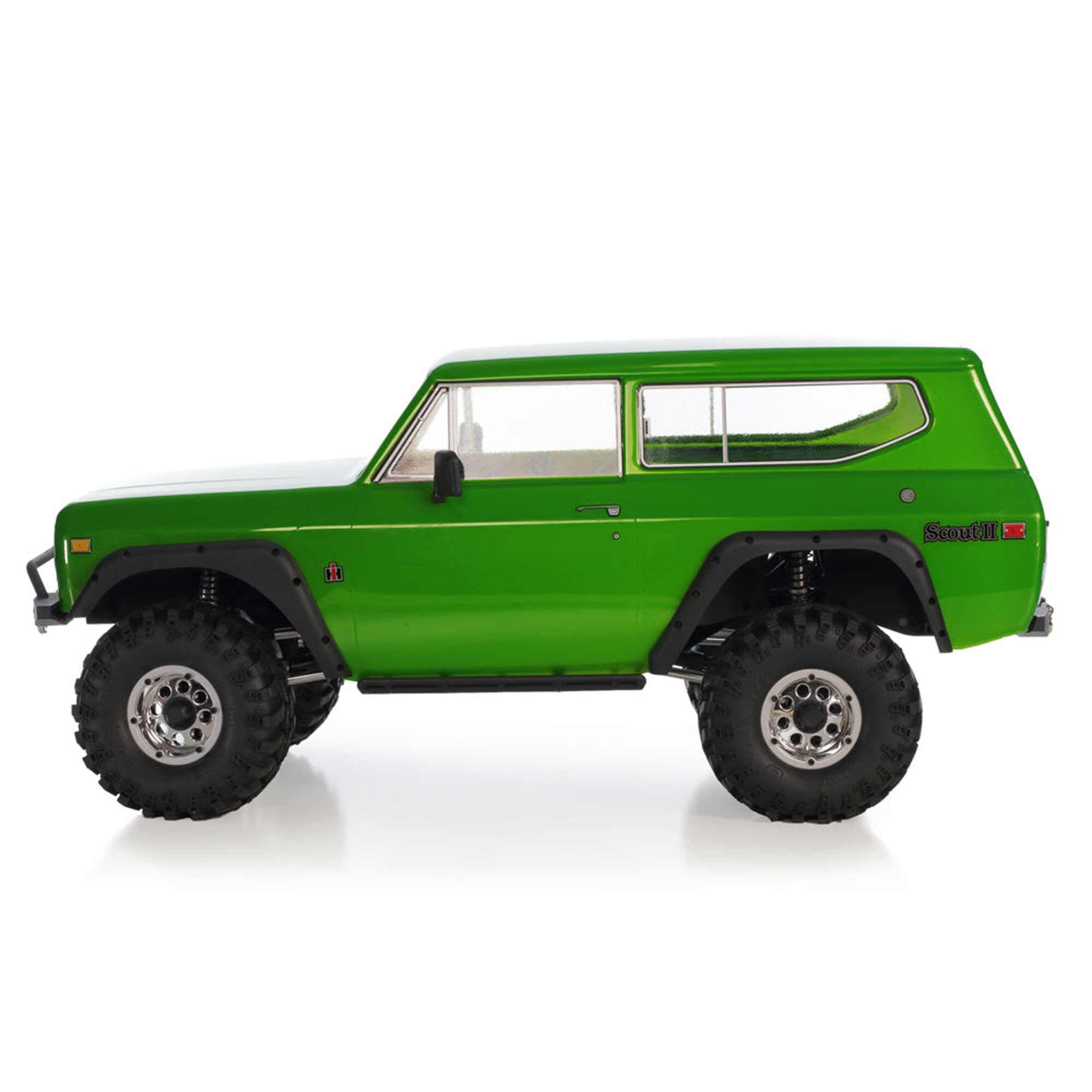 Redcat Racing 1/10 Gen8 V2 International Harvester Scout II Brushed 4X4 Crawler RTR, Green