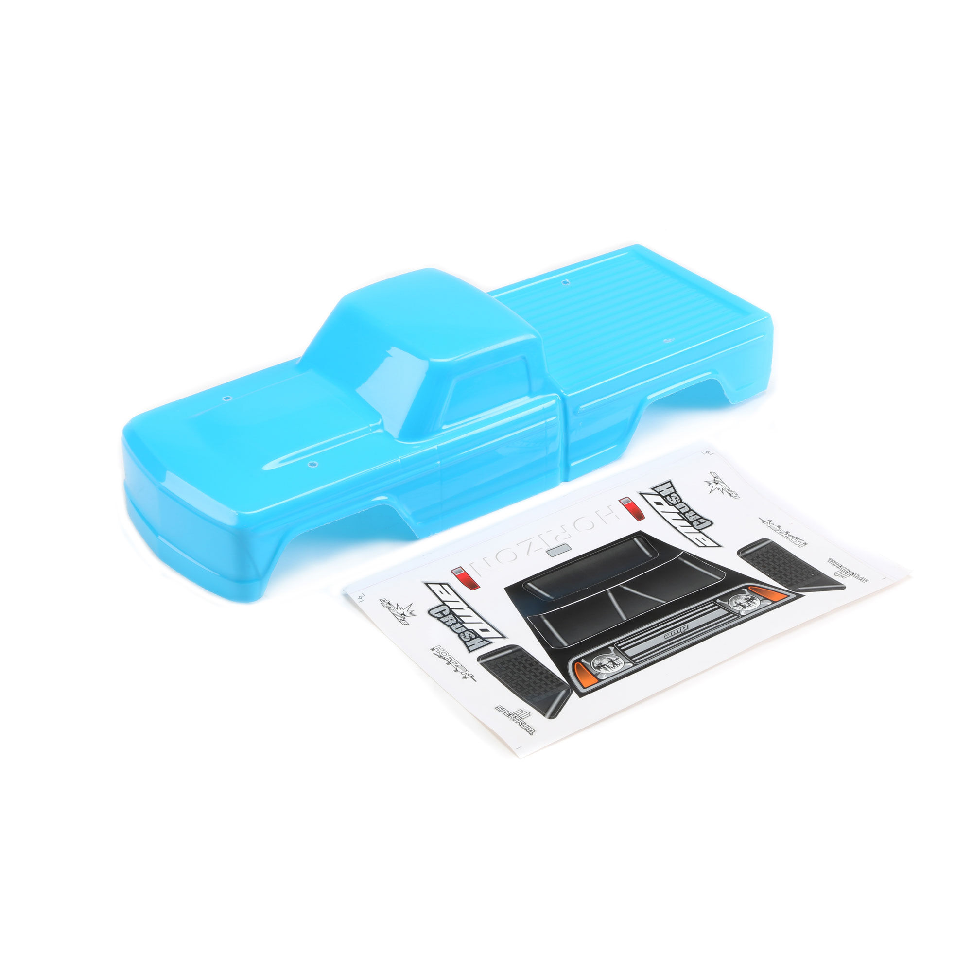 ECX 1/10 Painted Body, Blue: AMP Crush