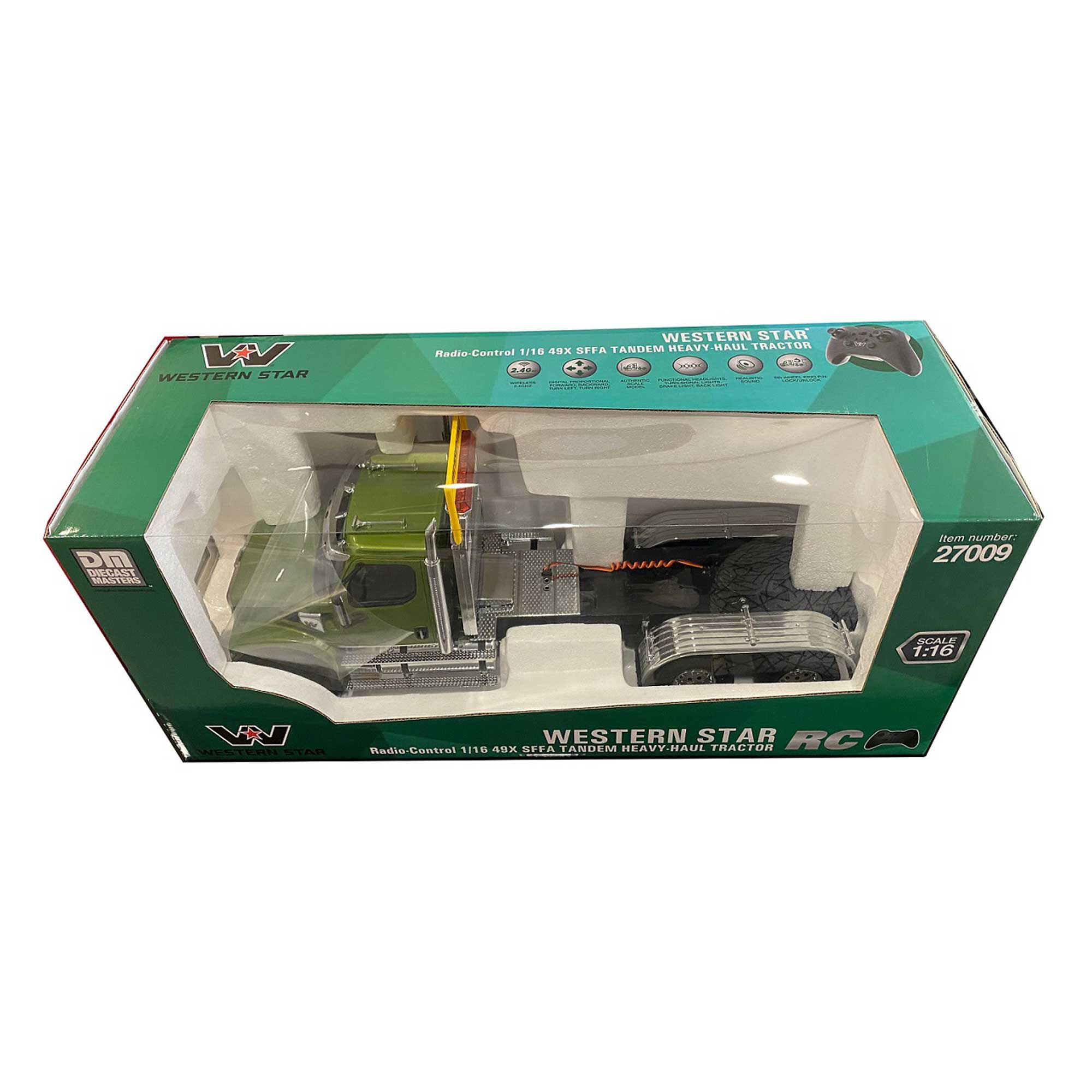 DCM/Racemasters 1/16 RC Caterpillar Western-Star 49X Truck