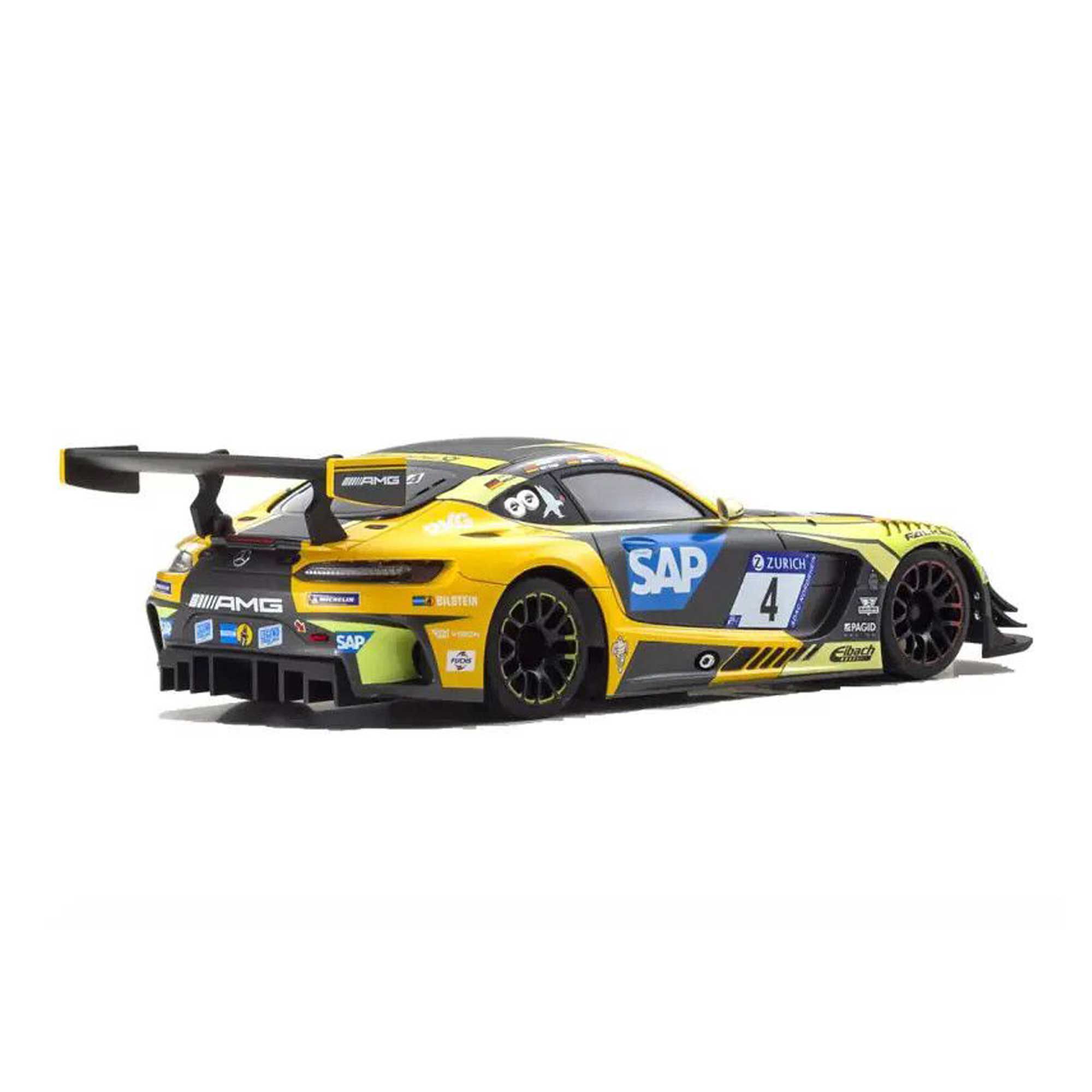 Kyosho 1/28 2018 Mercedes-AMG GT3 MINI-Z RWD RTR, No.4 24H Nurburgring