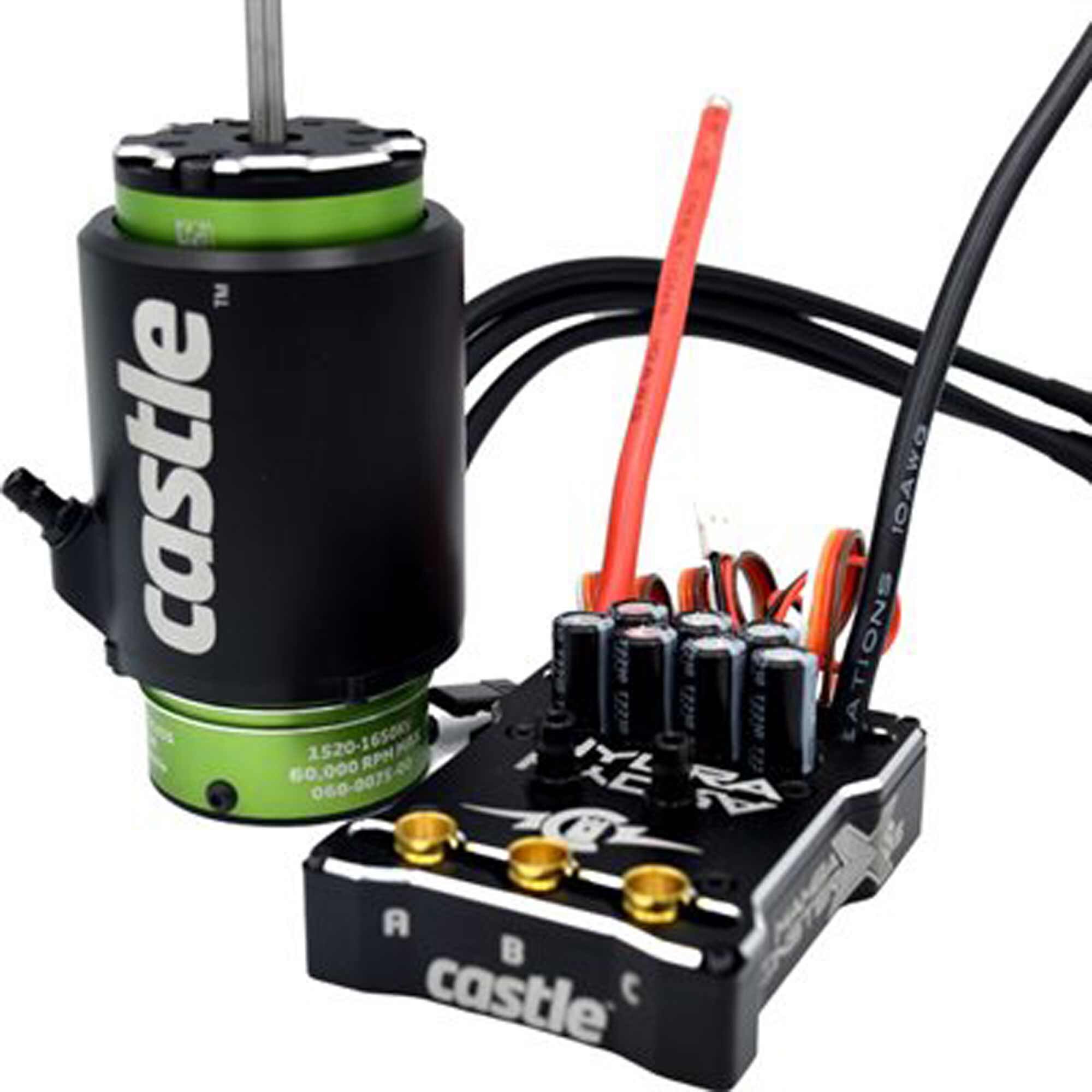 Castle Creations HYDRA X Brushless ESC with 8A Peak BEC, 8S