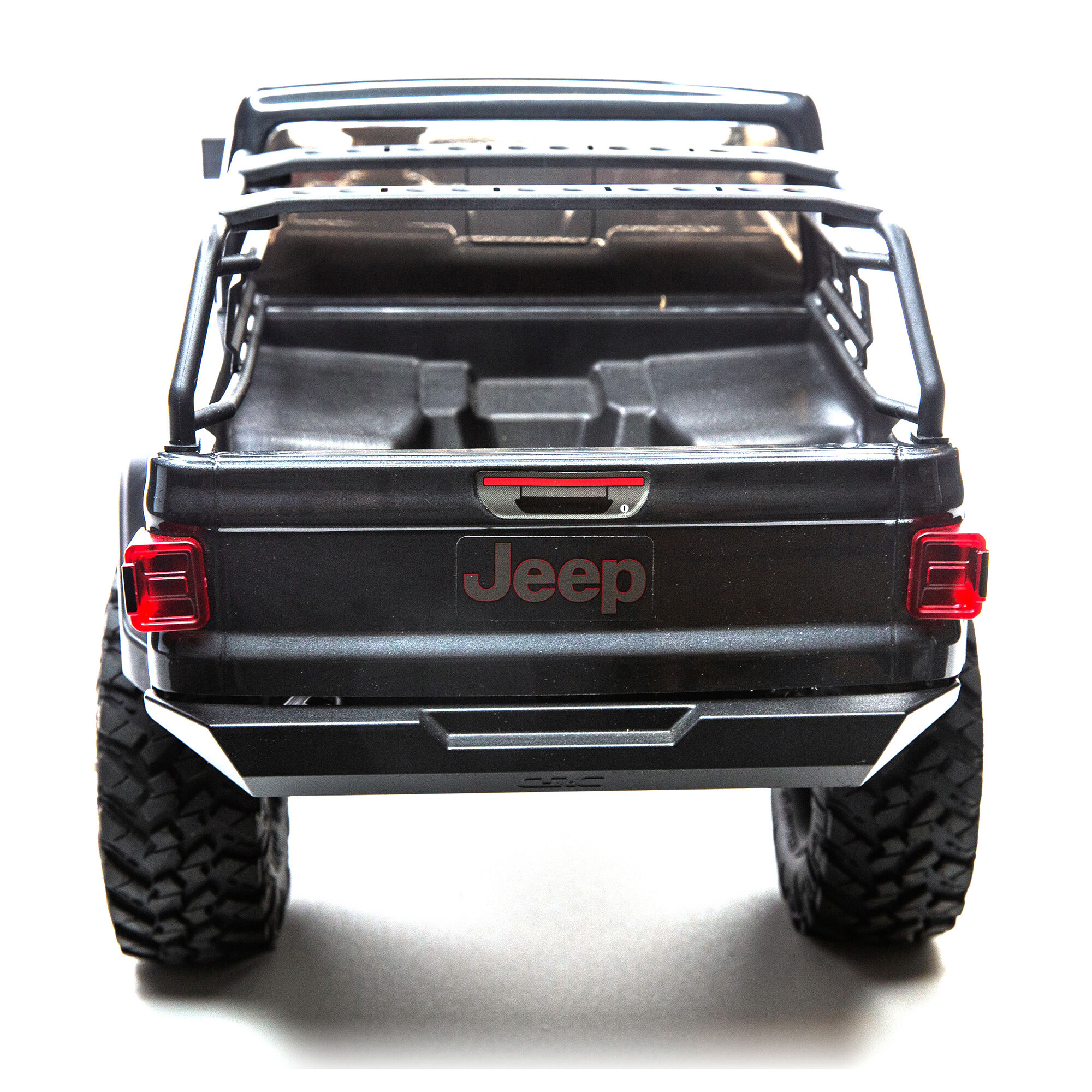 Axial 1/10 SCX10 III Jeep JT Gladiator 4X4 RTR Brushed Rock Crawler, Gray