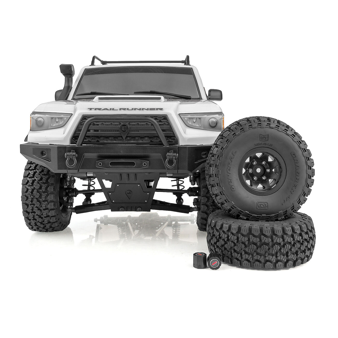 Team Associated 1/10 Enduro Trail Truck, Trailrunner 4X4 RTR, White