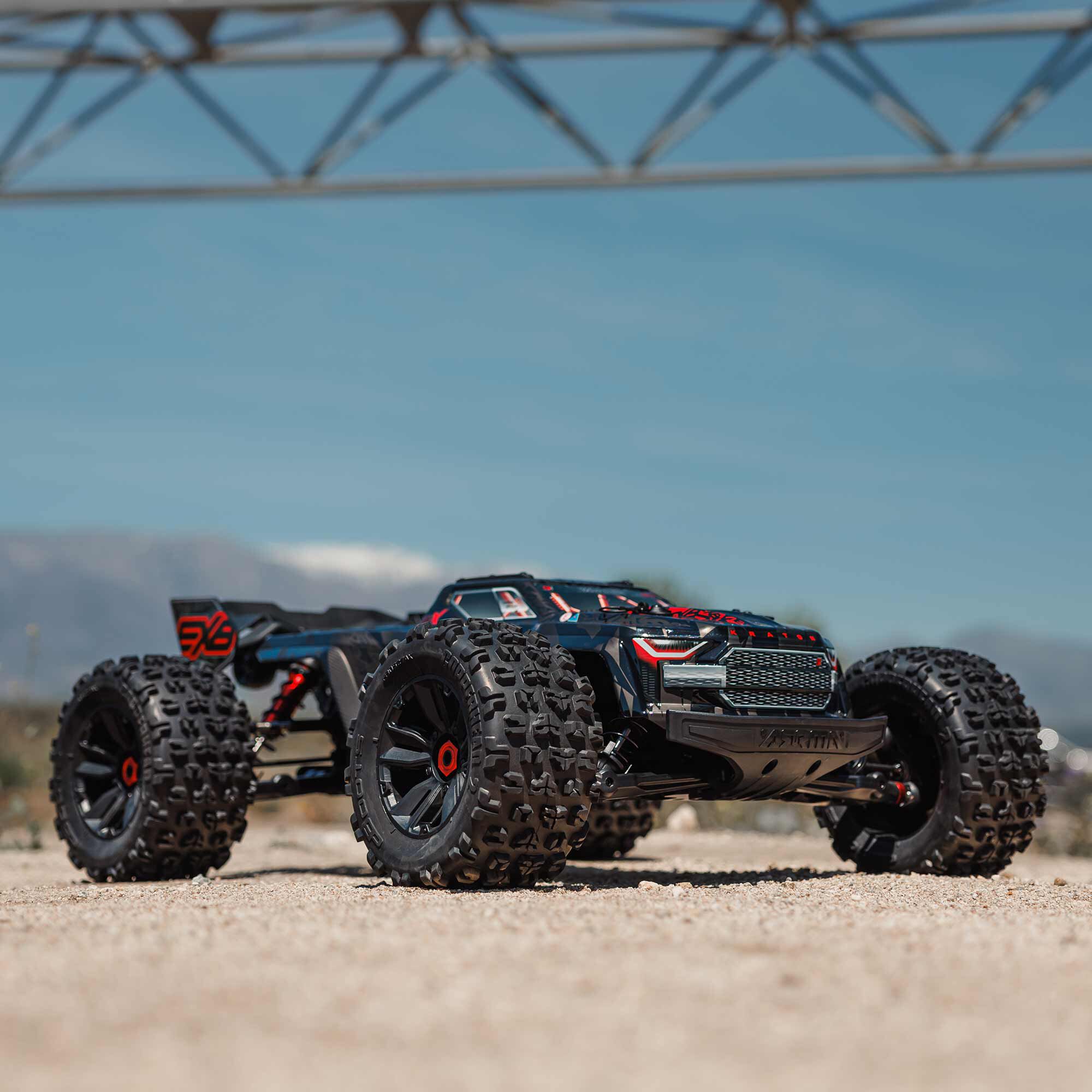ARRMA 1/5 KRATON 8S EXB AVC 4X4 RTR Brushless Speed Truck, Black