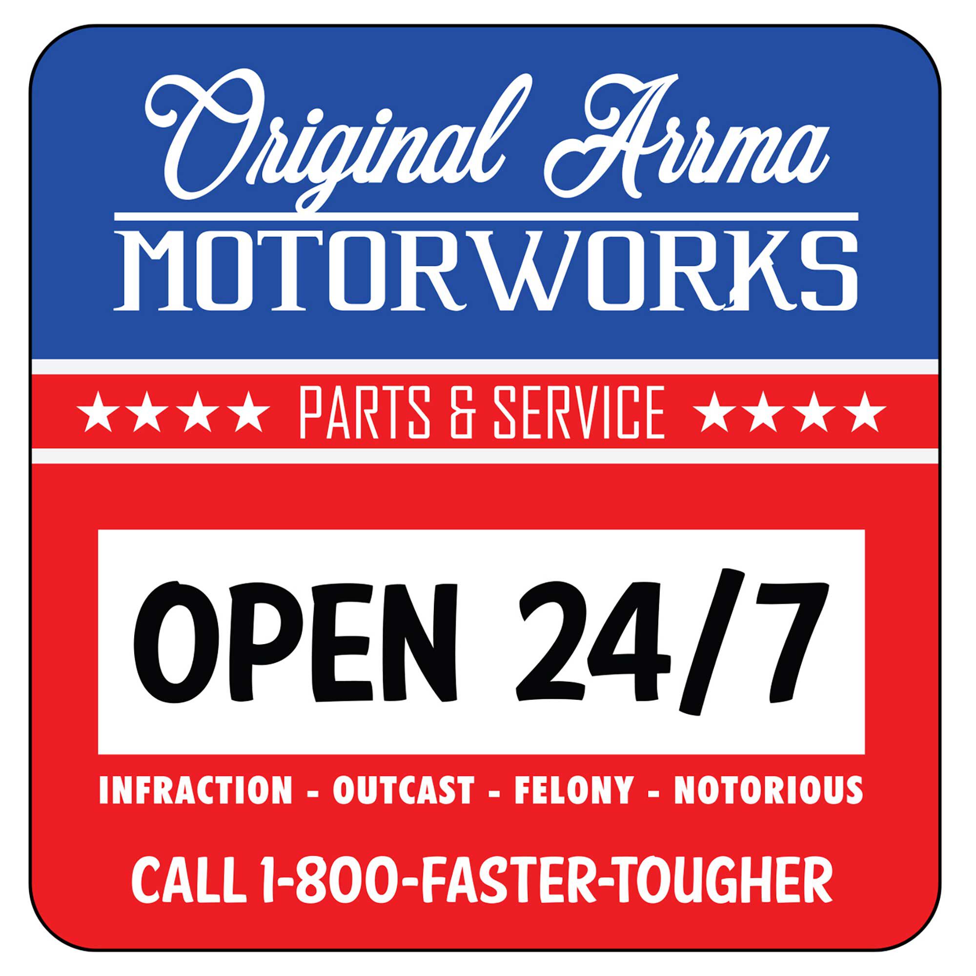 ARRMA ARRMA Parts & Service Sticker