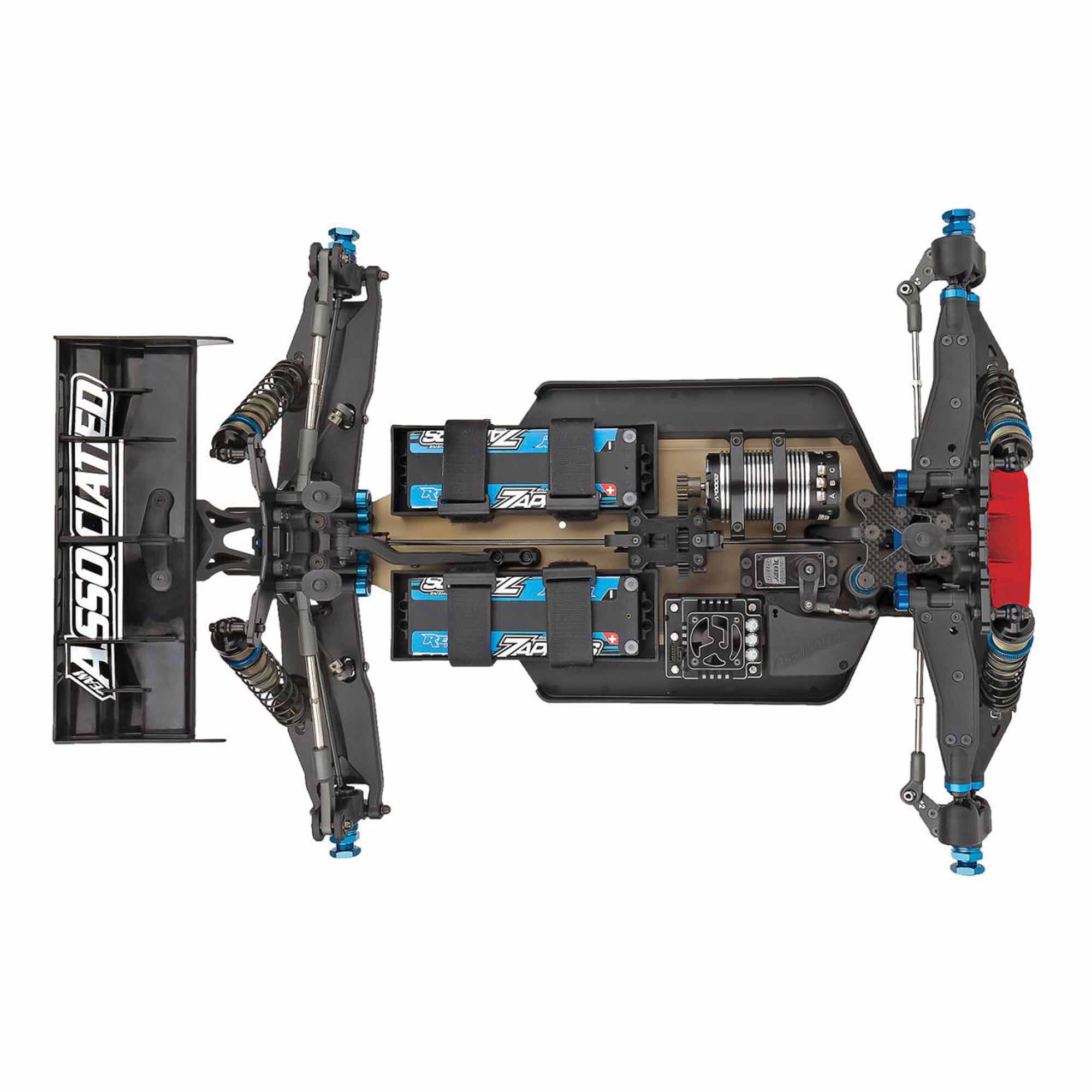 Team Associated 1/8 RC8T4e 4x4 Electric Truggy Team Kit, Gearbox Upgrade