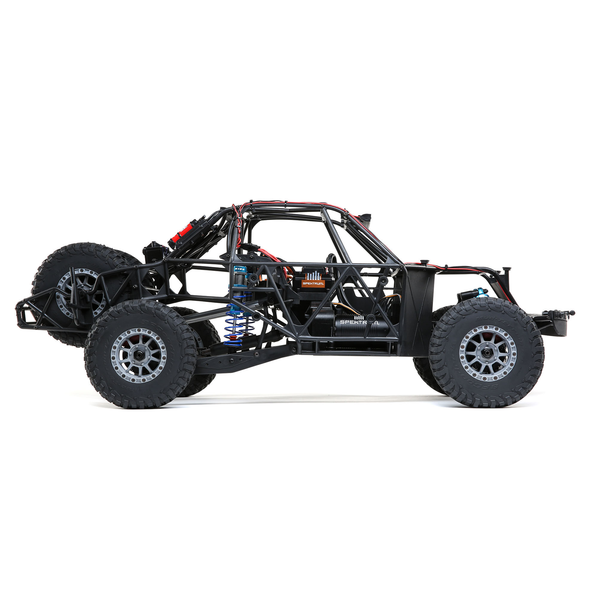 Losi 1/6 Super Baja Rey King Shocks 8S 4X4 RTR Brushless Desert Truck, Blue