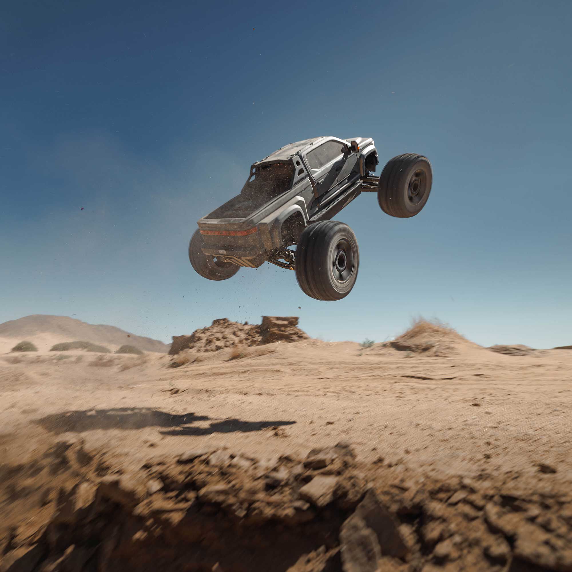 ARRMA 1/7 BIG ROCK 6S 4X4 RTR Brushless Monster Truck, Gun Metal