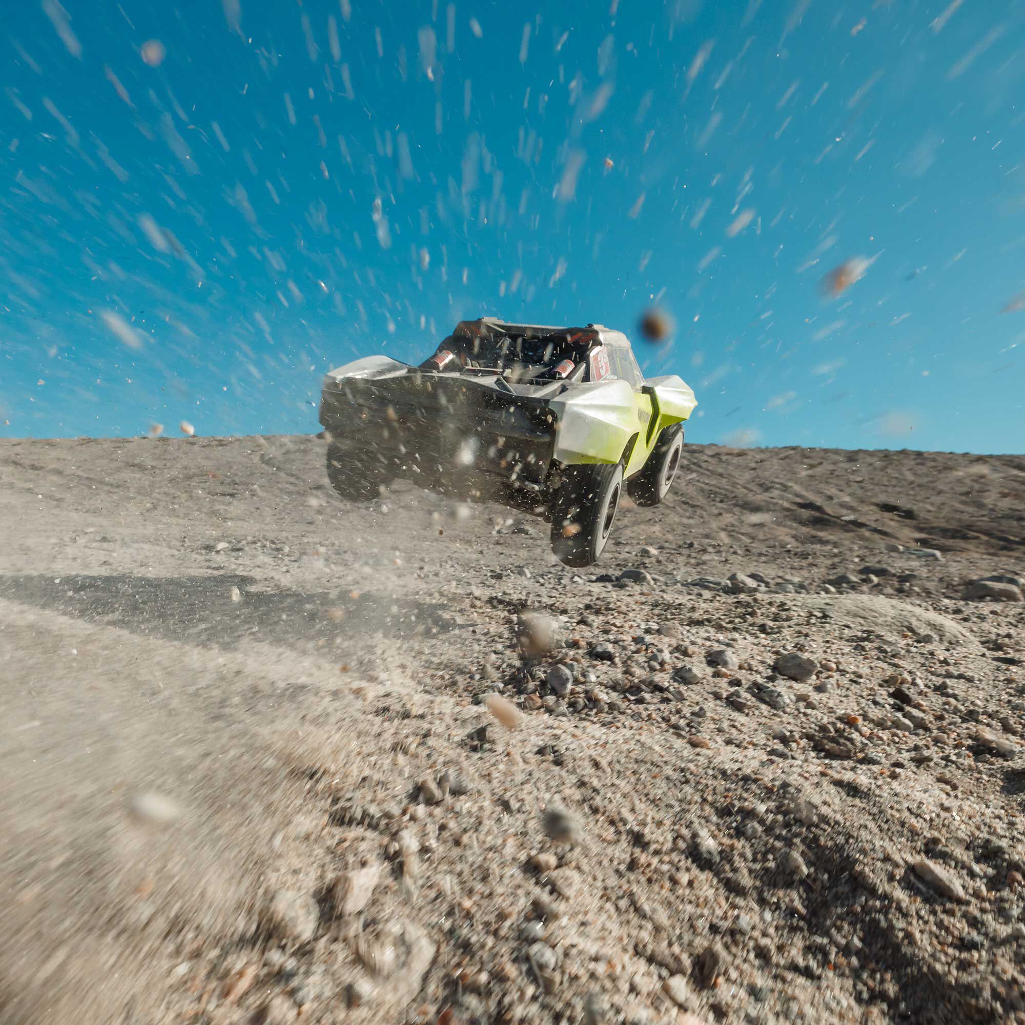 ARRMA 1/10 SENTON 223S DSC 4X4 RTR Brushless Short Course Truck, Yellow