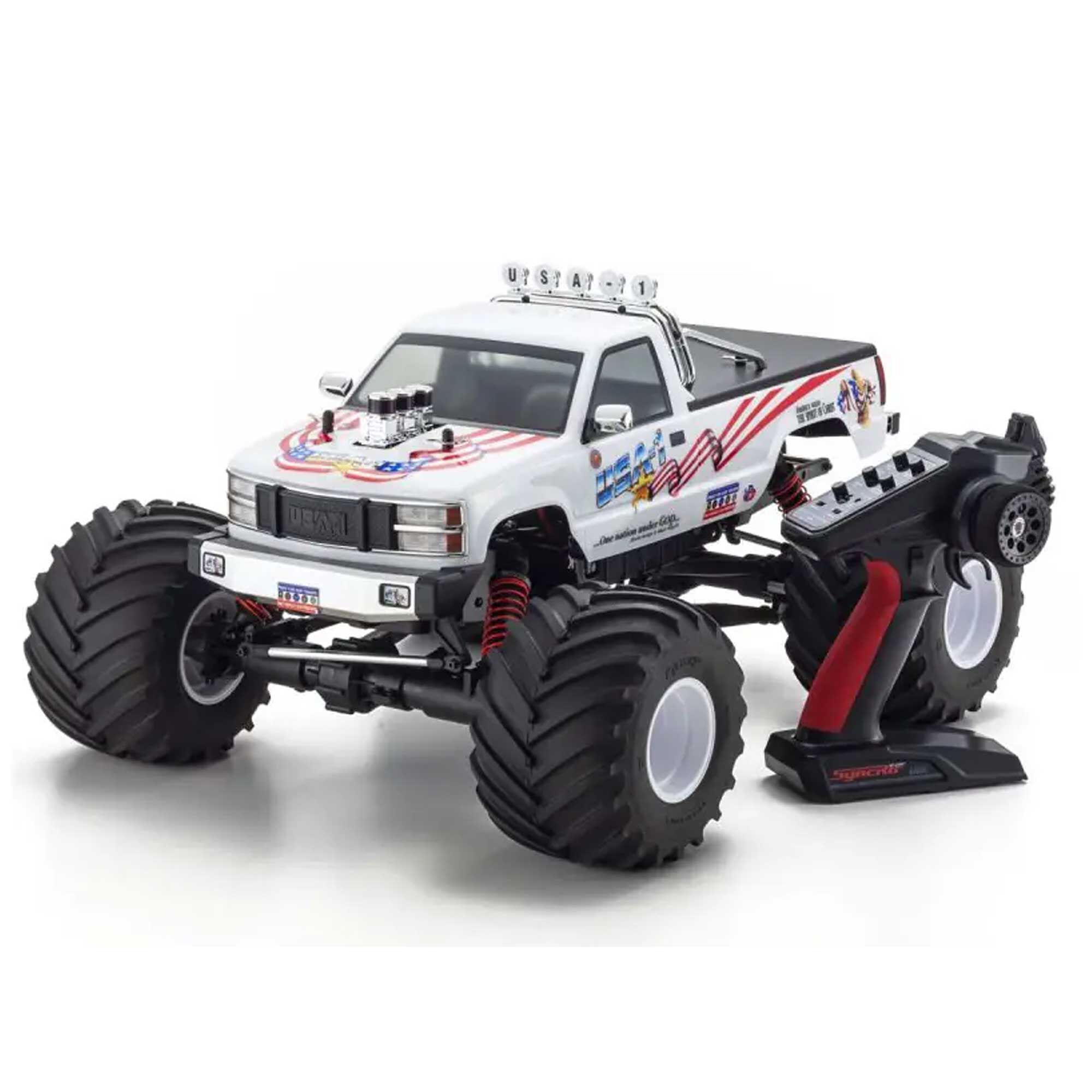 Kyosho 1/8 USA-1 VE 4S 4x4 Brushless Electric Monster Truck RTR