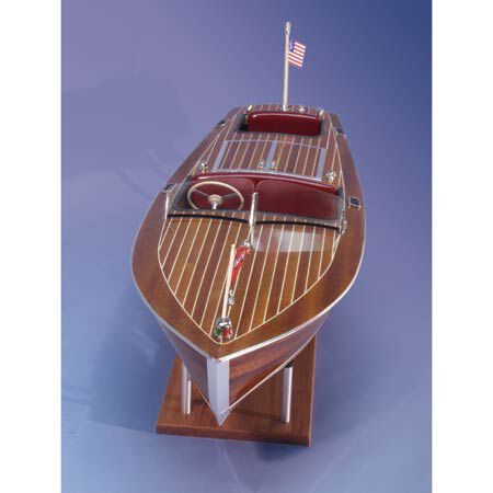 Dumas Products, Inc. 1/8 1949 Chris-Craft Racing Runabout Boat Kit, 28"