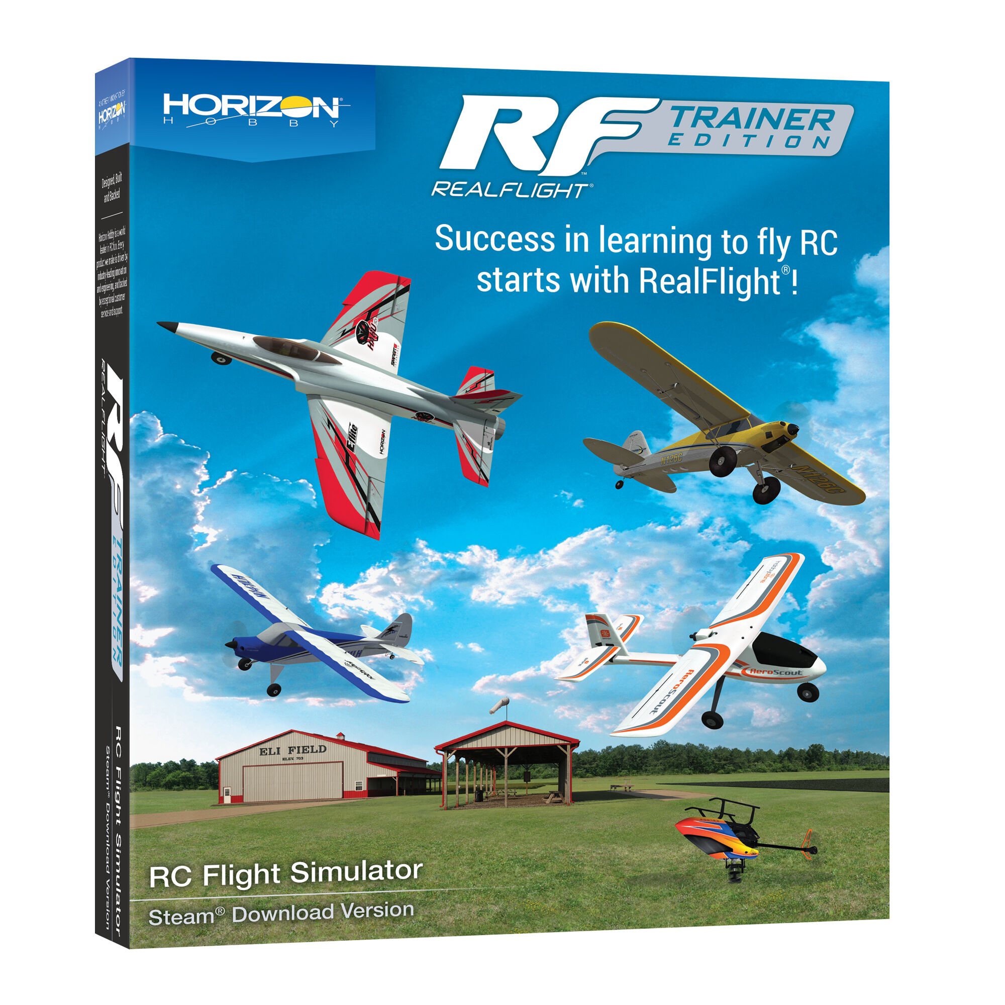 RealFlight RealFlight Trainer Edition RC Flight Sim Software Only (Boxed Version)