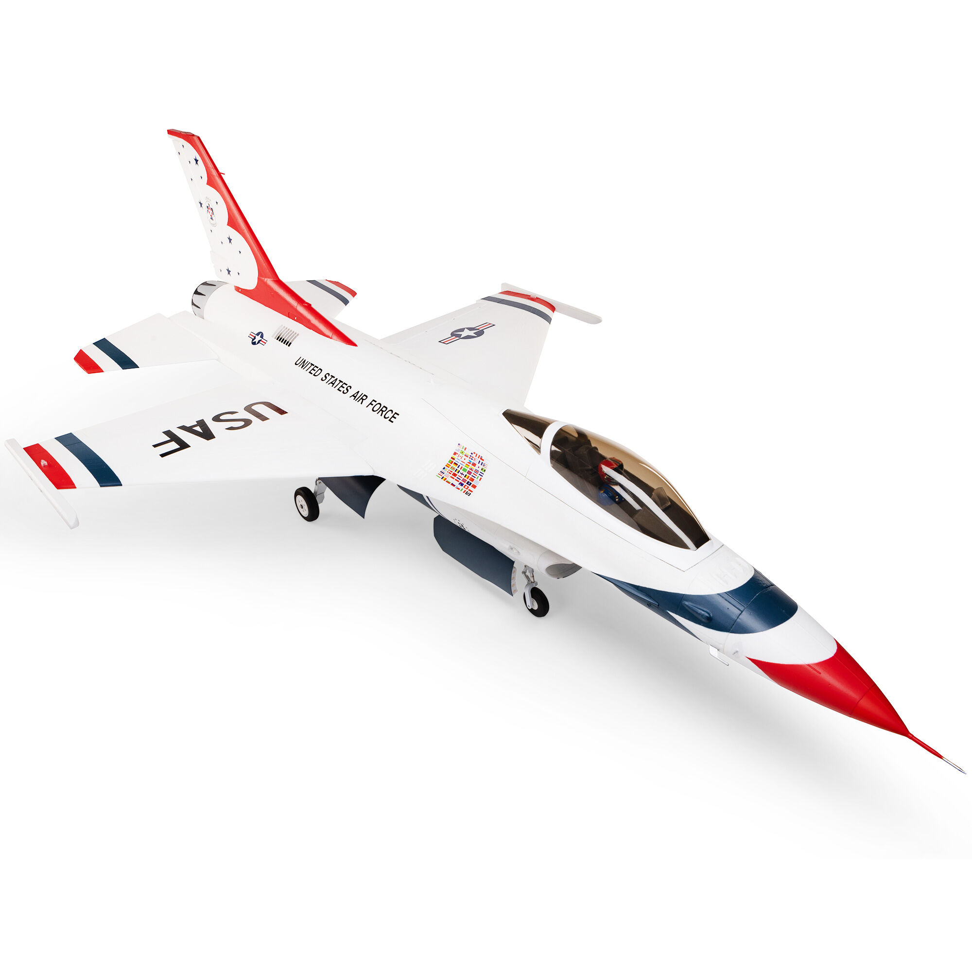 E-flite F-16 Thunderbirds 80mm EDF ARF Plus