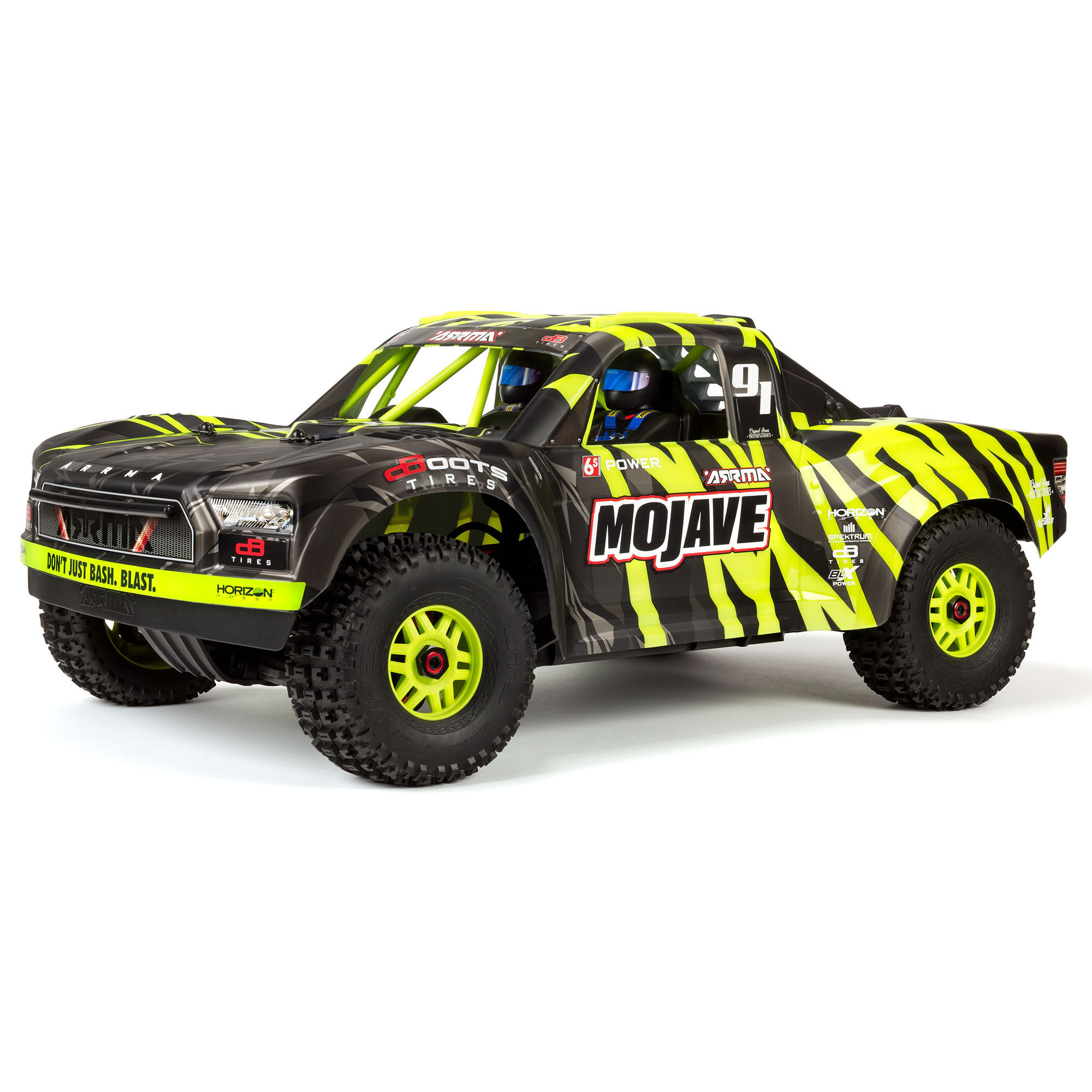 ARRMA 1/7 MOJAVE 6S 4X4 RTR Brushless Desert Truck, Green/Black