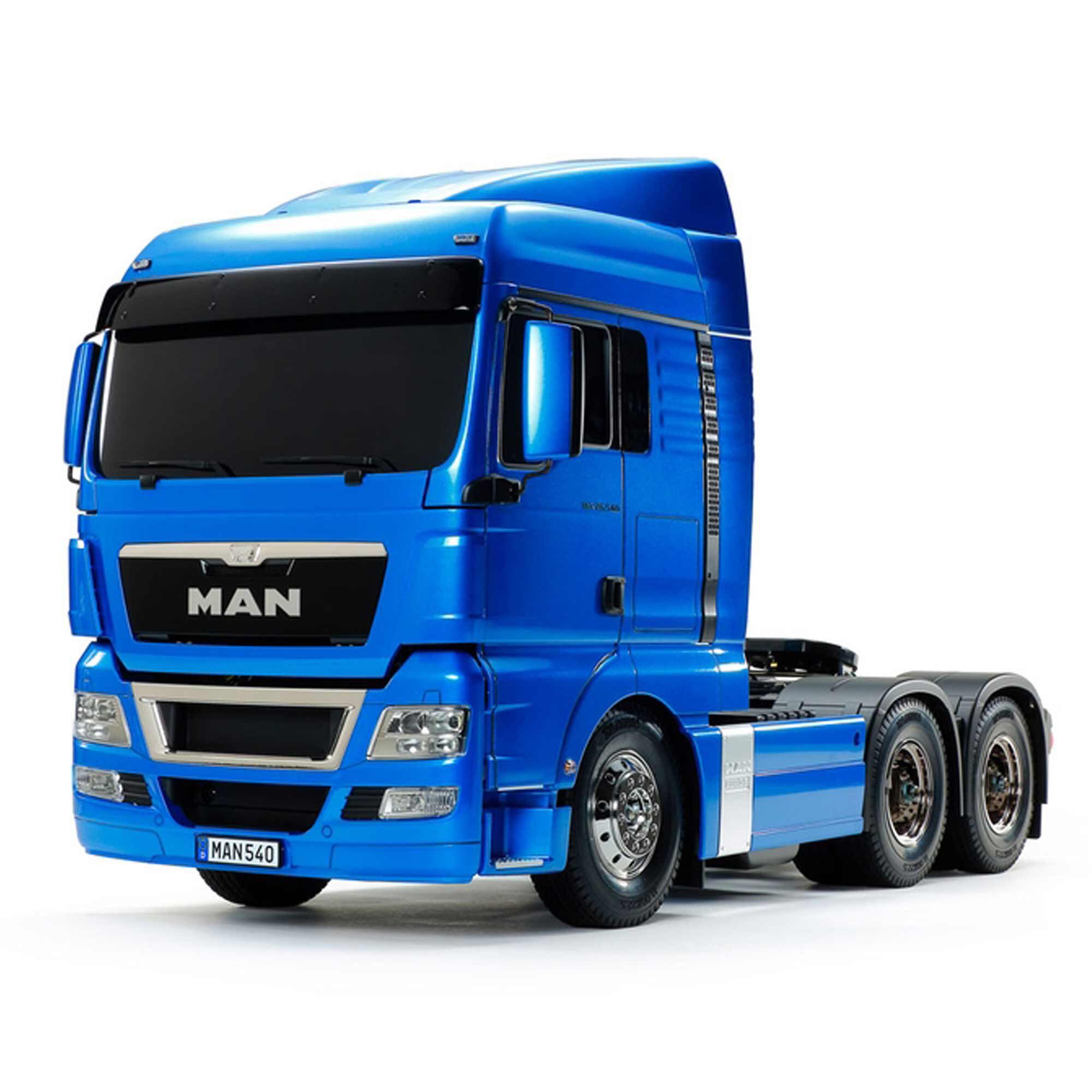 Tamiya 1/14 Man TGX 26.540 10X8 XLX Kit, Light Metallic Blue