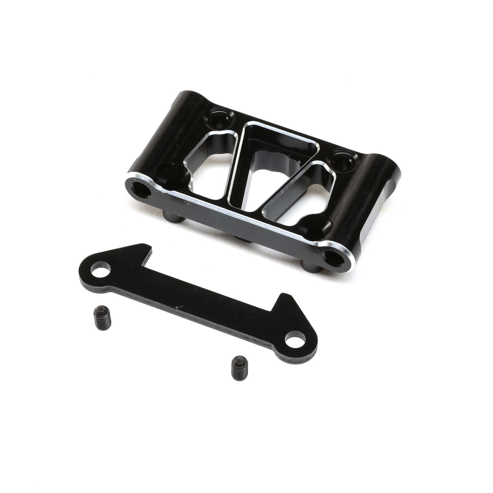 Team Losi Racing Front Pivot, Aluminum Lightweight, Black: 22 5.0
