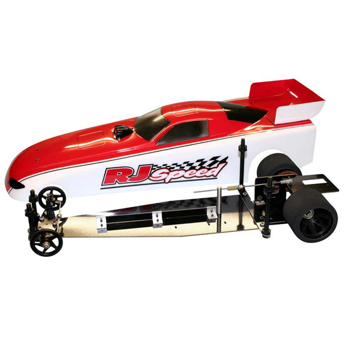 RJ Speed 1/10 Electric Funny Car 2WD Dragster Kit, 13"
