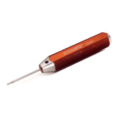 Dynamite Machined Hex Driver, Red: 1.5mm